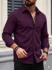 Shopsy METRONAUT Men Solid Casual White Shirt - Image 6