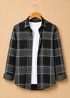 Shopsy METRONAUT Men Checkered Casual Green Shirt - Image 6