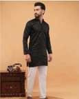 Shopsy CHIRASVI Men Geometric Print Kurta - Image 7