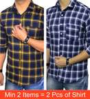 Mark Leurent Men Checkered Casual Multicolor Shirt Price in India - Buy Mark Leurent Men Checkered Casual Multicolor Shirt online at Shopsy.in - Image 4