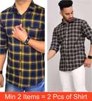 Mark Leurent Men Checkered Casual Multicolor Shirt Price in India - Buy Mark Leurent Men Checkered Casual Multicolor Shirt online at Shopsy.in - Image 6