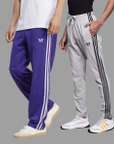 Shopsy WESTMAN Striped Men Black Dark Blue Track Pants - Image 3