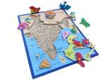 Indian Map Kids Toys Jigsaw Puzzles Adults Educational Baby Learning Toys (31 Pieces)