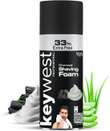 Keywest Professional Charcoal Pre Shaving Foam for Men, 385gm | Shave Foam for M… more