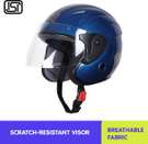 KRC nano Motorsports Helmet (Blue) Motorbike Helmet (BLUE)