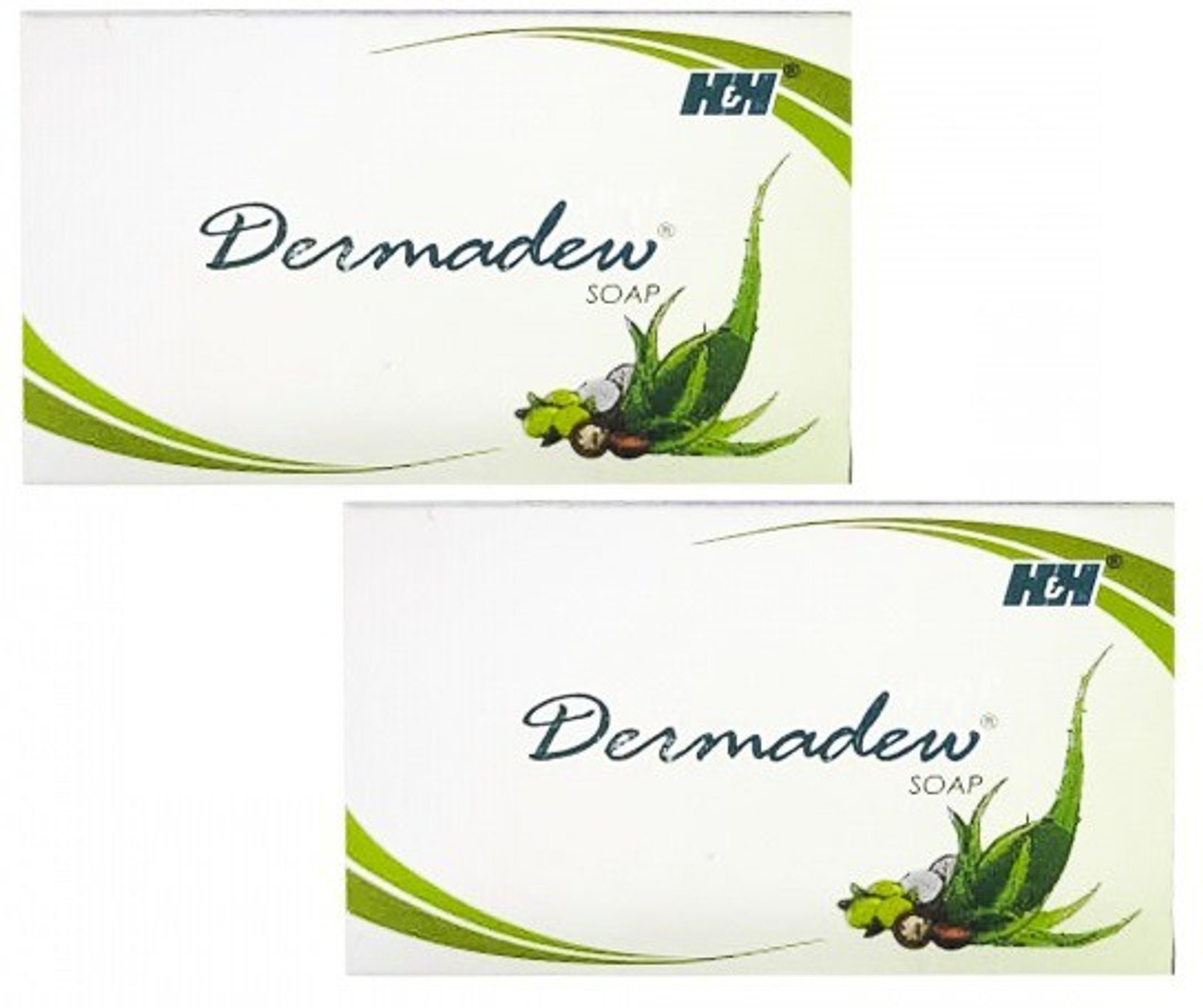 Dermadew soap,75g - Pack of 2*75g (2 x 75 g) - Image 1