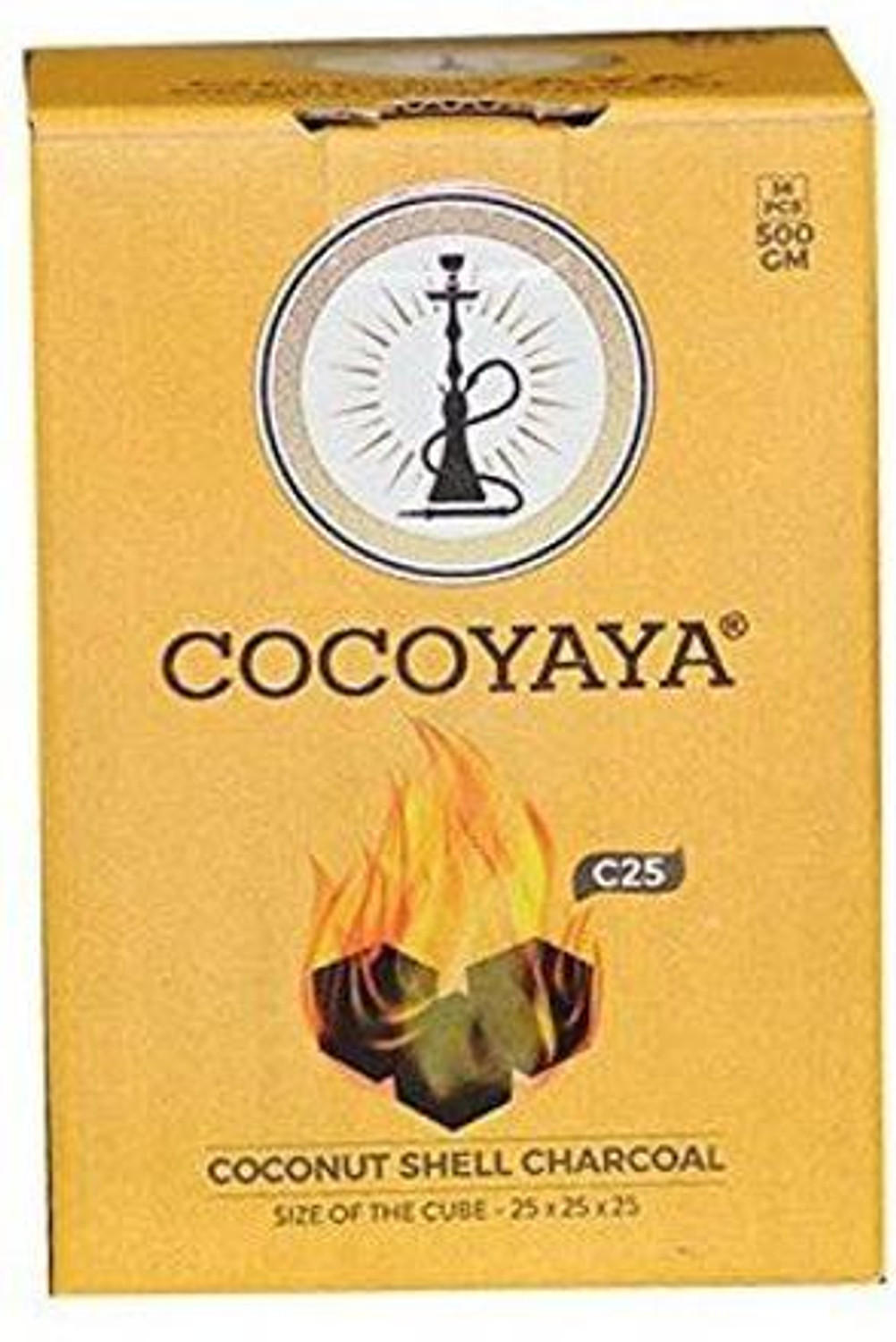 Cocoyaya Hookah Charcoals (Pack of 1) - Image 1