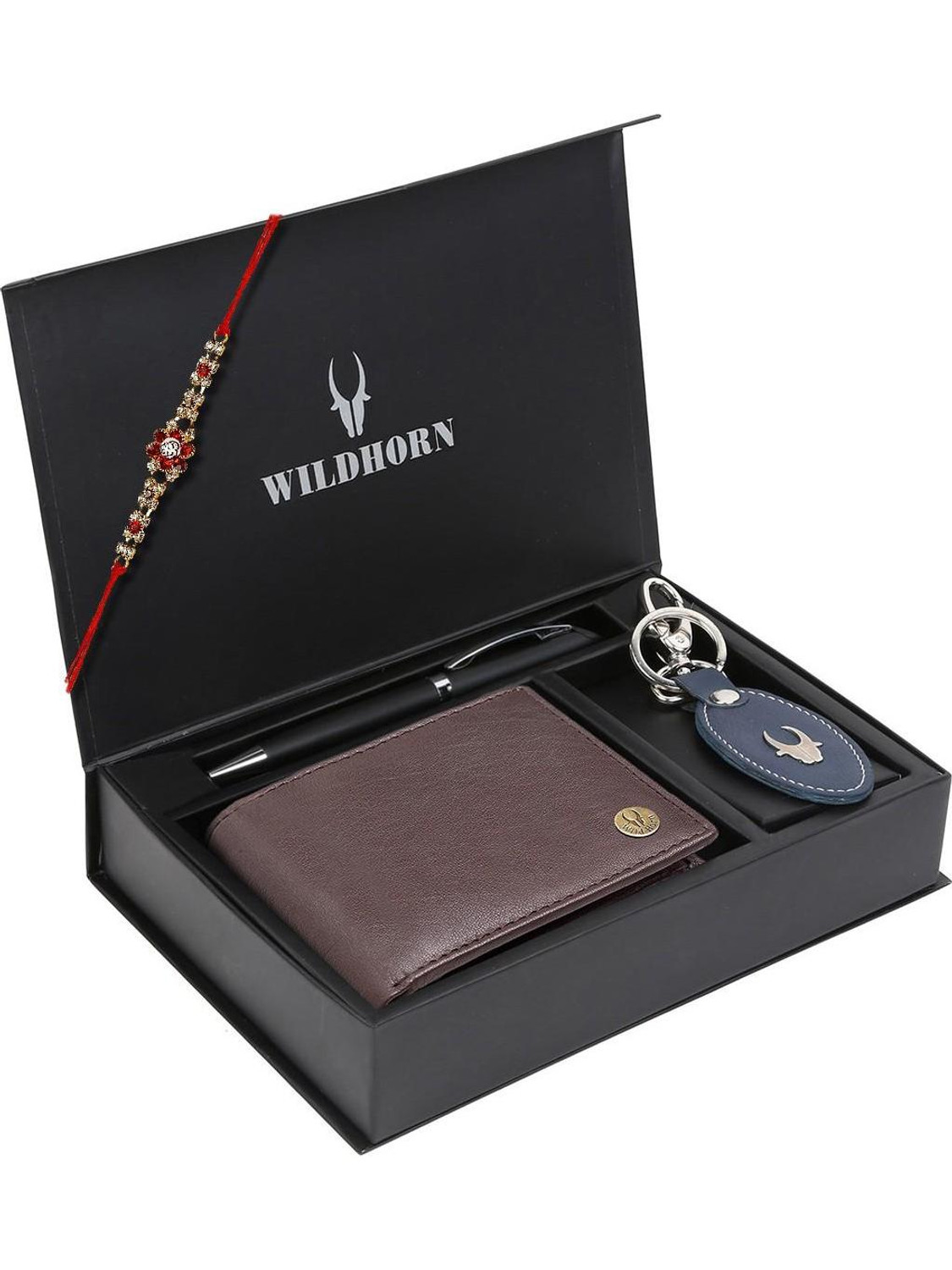WILDHORN Wallet & Belt Combo (Brown) - Image 1