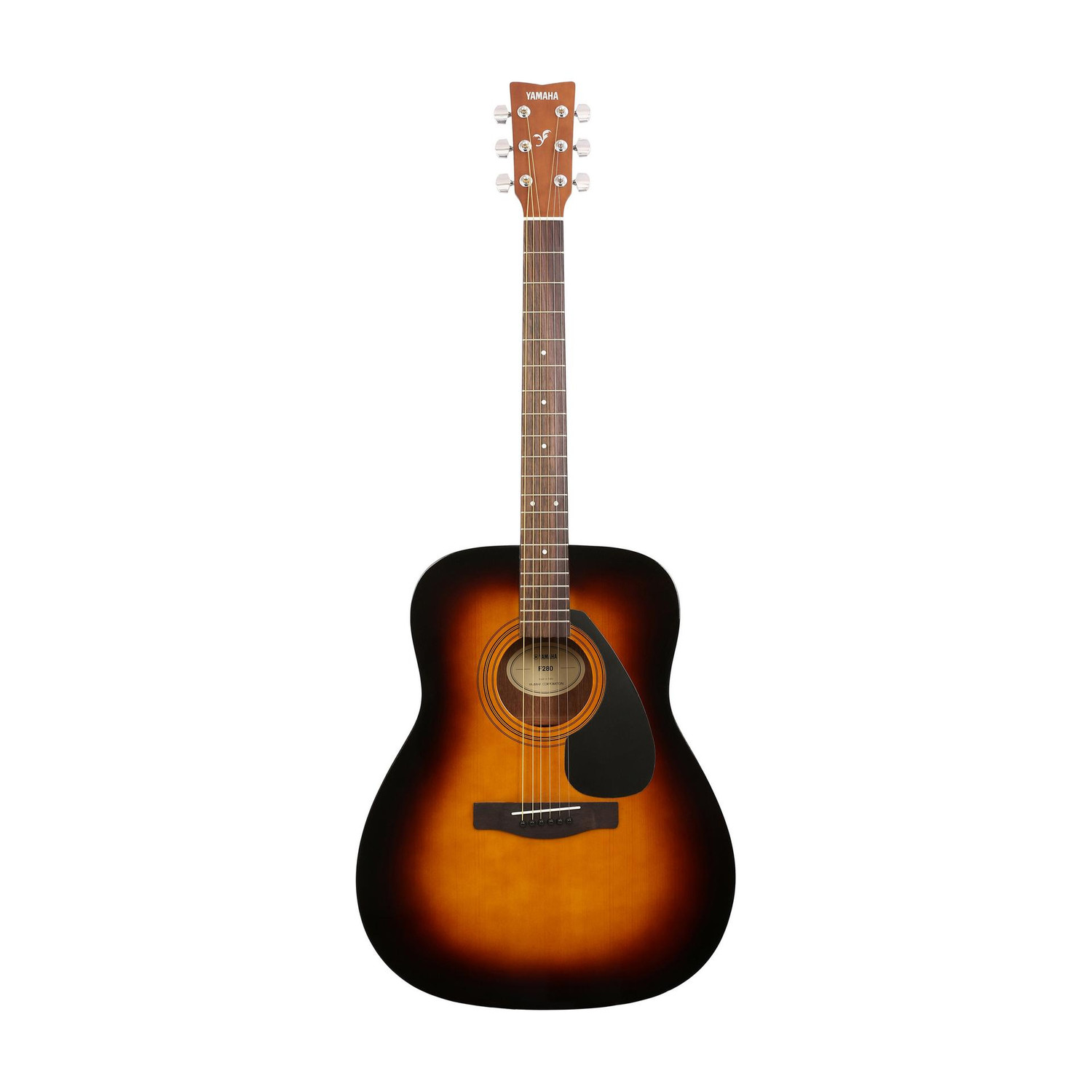 Yamaha F280TBS Acoustic Guitar, Rosewood, Brown - Image 1
