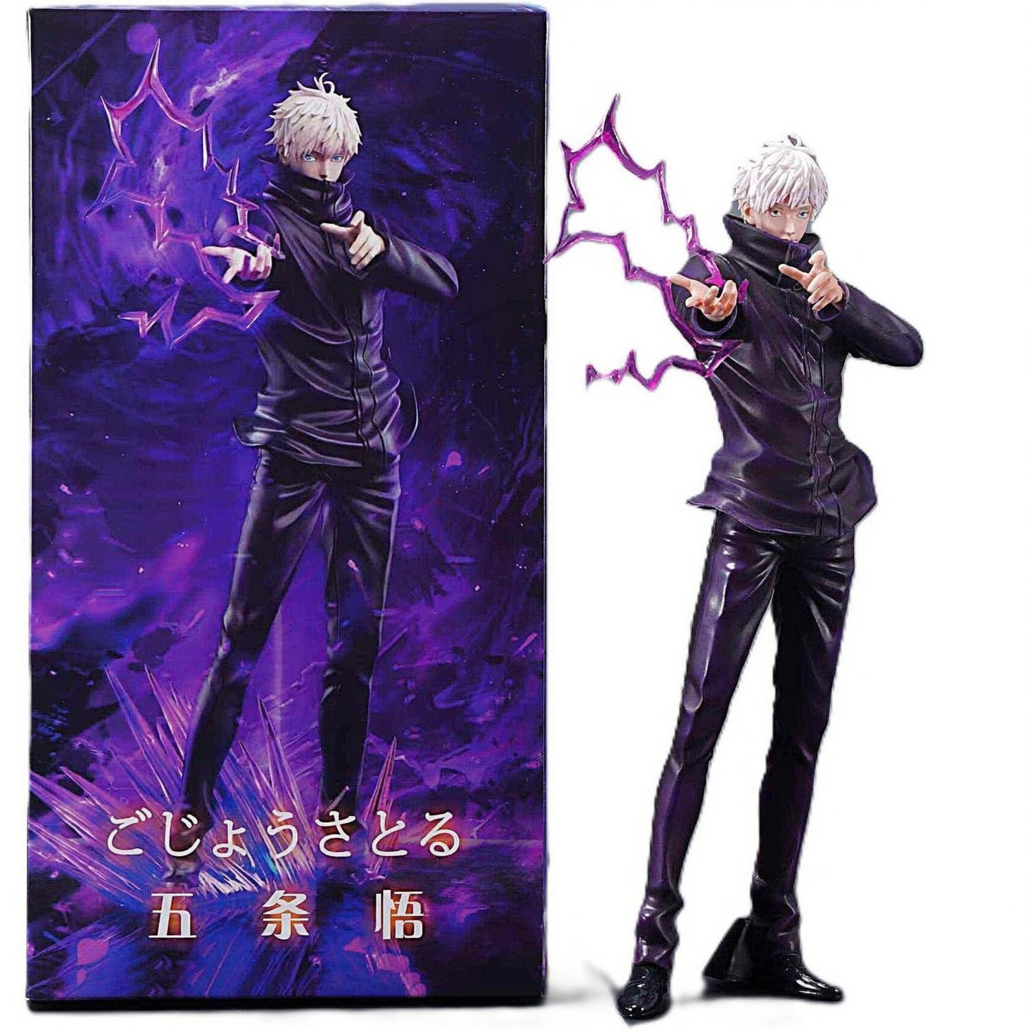 AniVerseX Infinity Power Gojo Saturo (Jujutsu Kaisen) Anime Action Figure (Multicolor) - Image 1