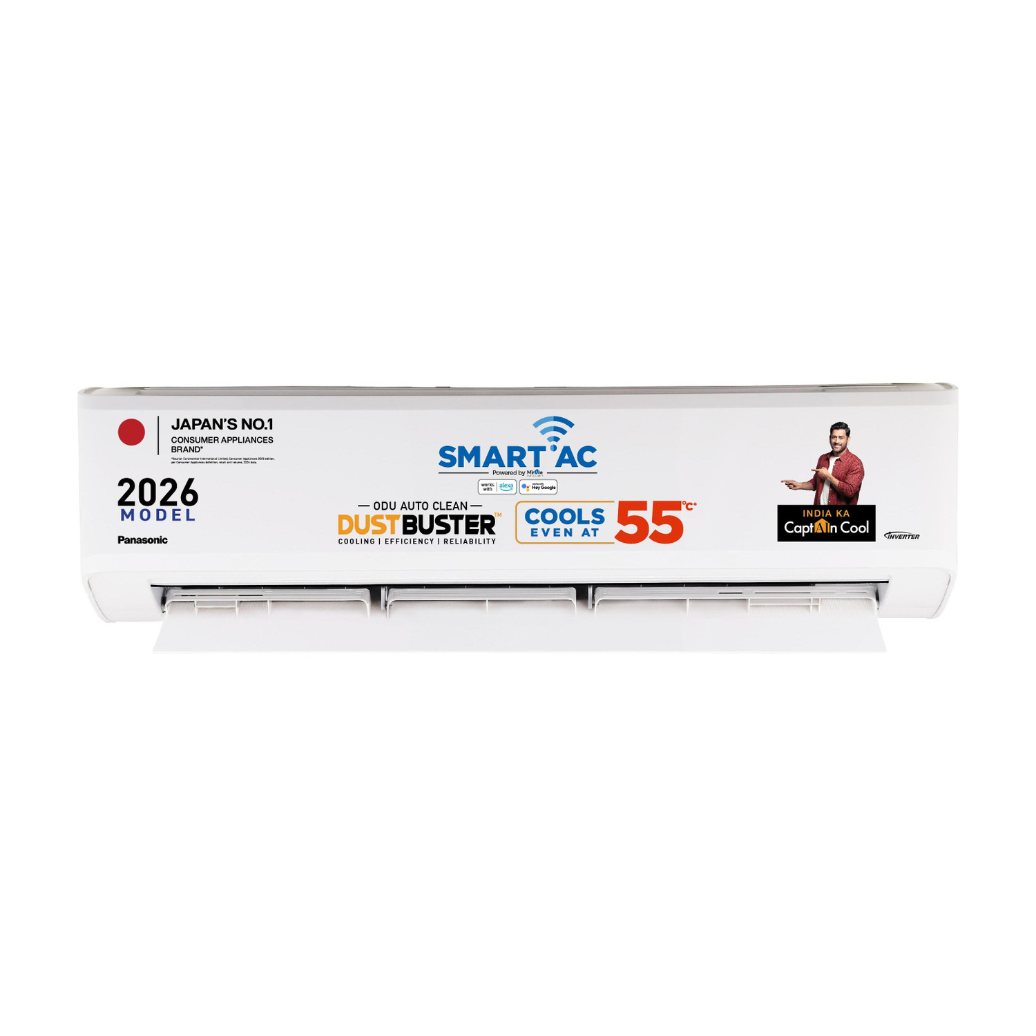 Panasonic 2026 Model 1.5 Ton 5 Star Split Inverter with Wi-fi Sma...more - Image 1