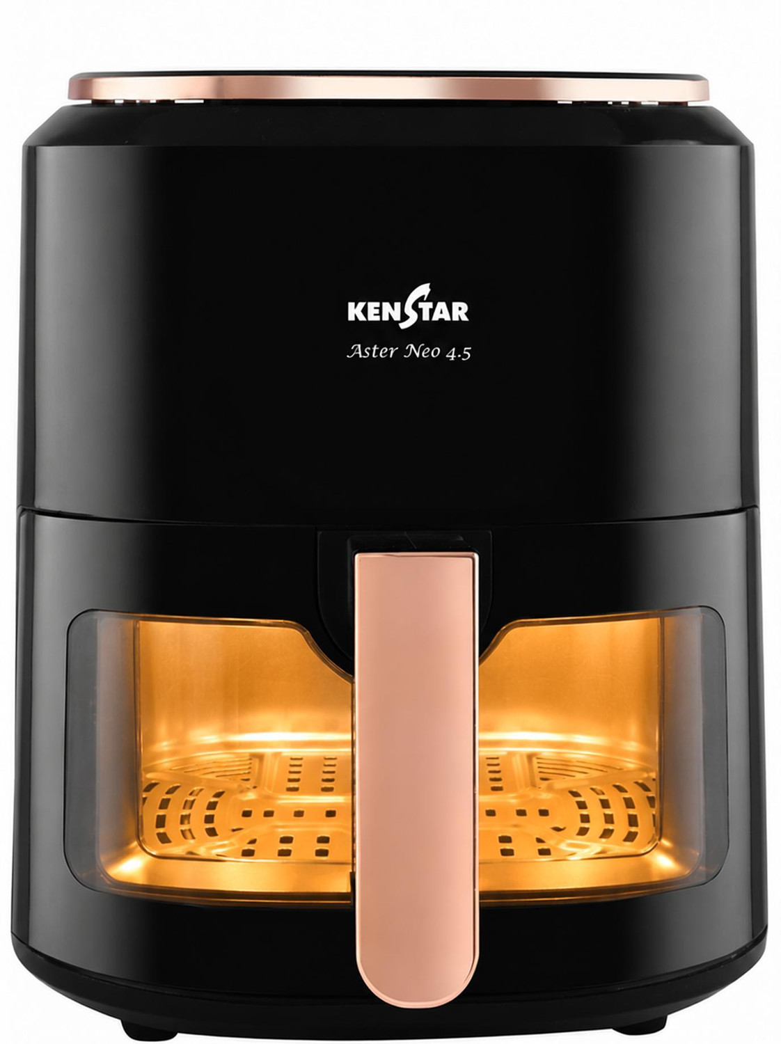 Kenstar Aster Neo 4.5L with See Through Window, Non Stick Pan, 1 Year Warranty Air Fryer (4.5 L) - Image 1