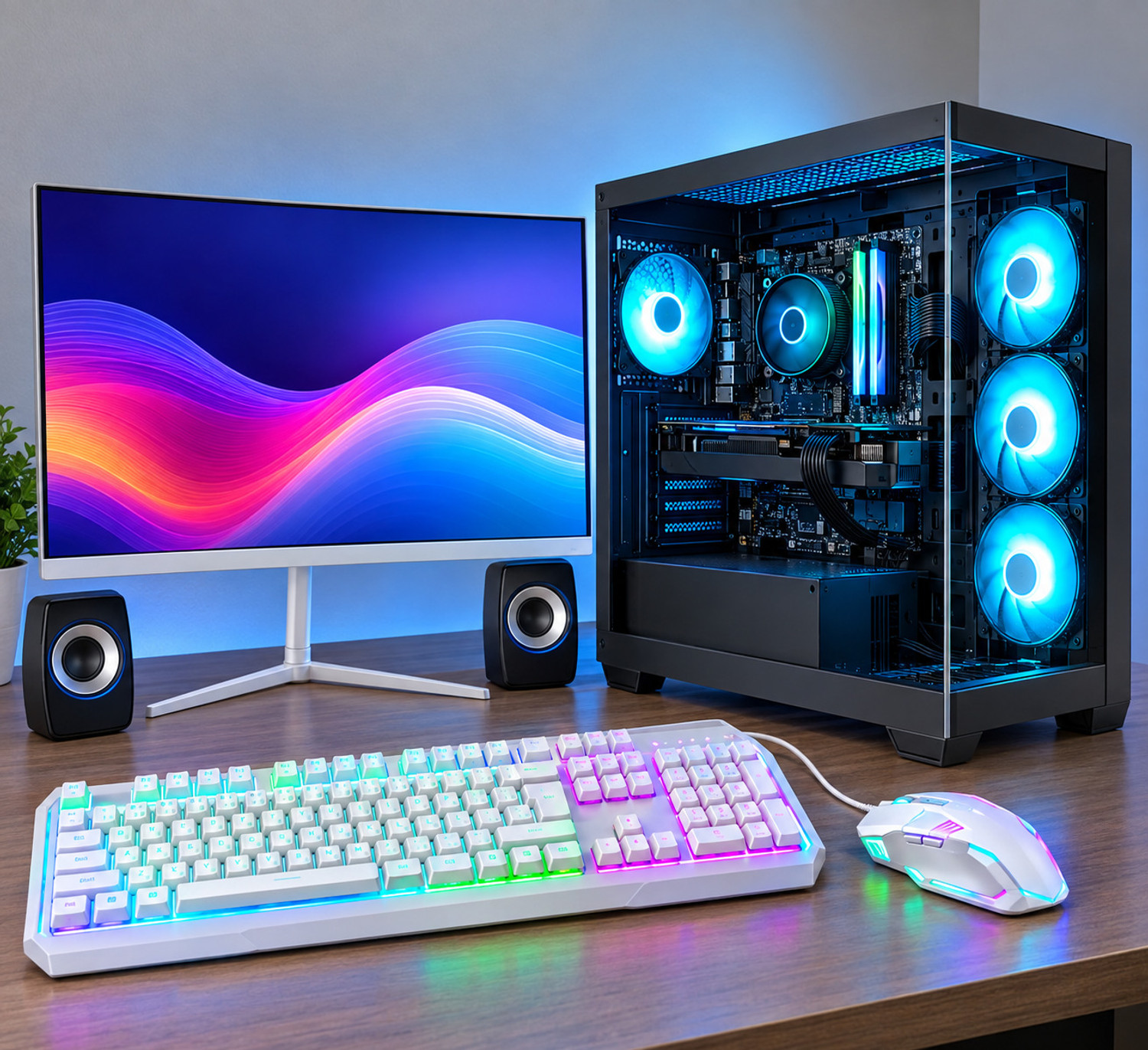 GogaTech INTEL Core i5 (12th Gen) (16 GB DDR4/512 GB SSD/Windows 11 Home/GT 730 4GB/22 Inch Screen/GAMING COMPUTER) with MS Office - GogaTech - Image 1