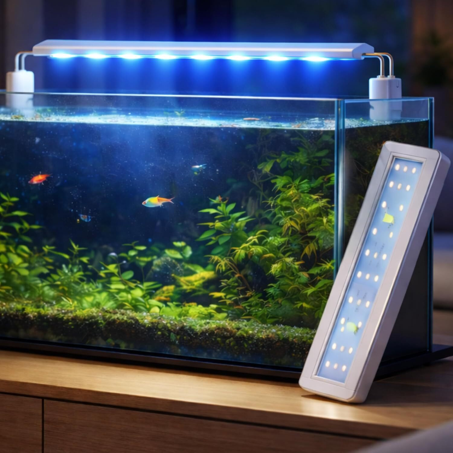 FinyPetz White, Blue LED Aquarium Light - Image 1