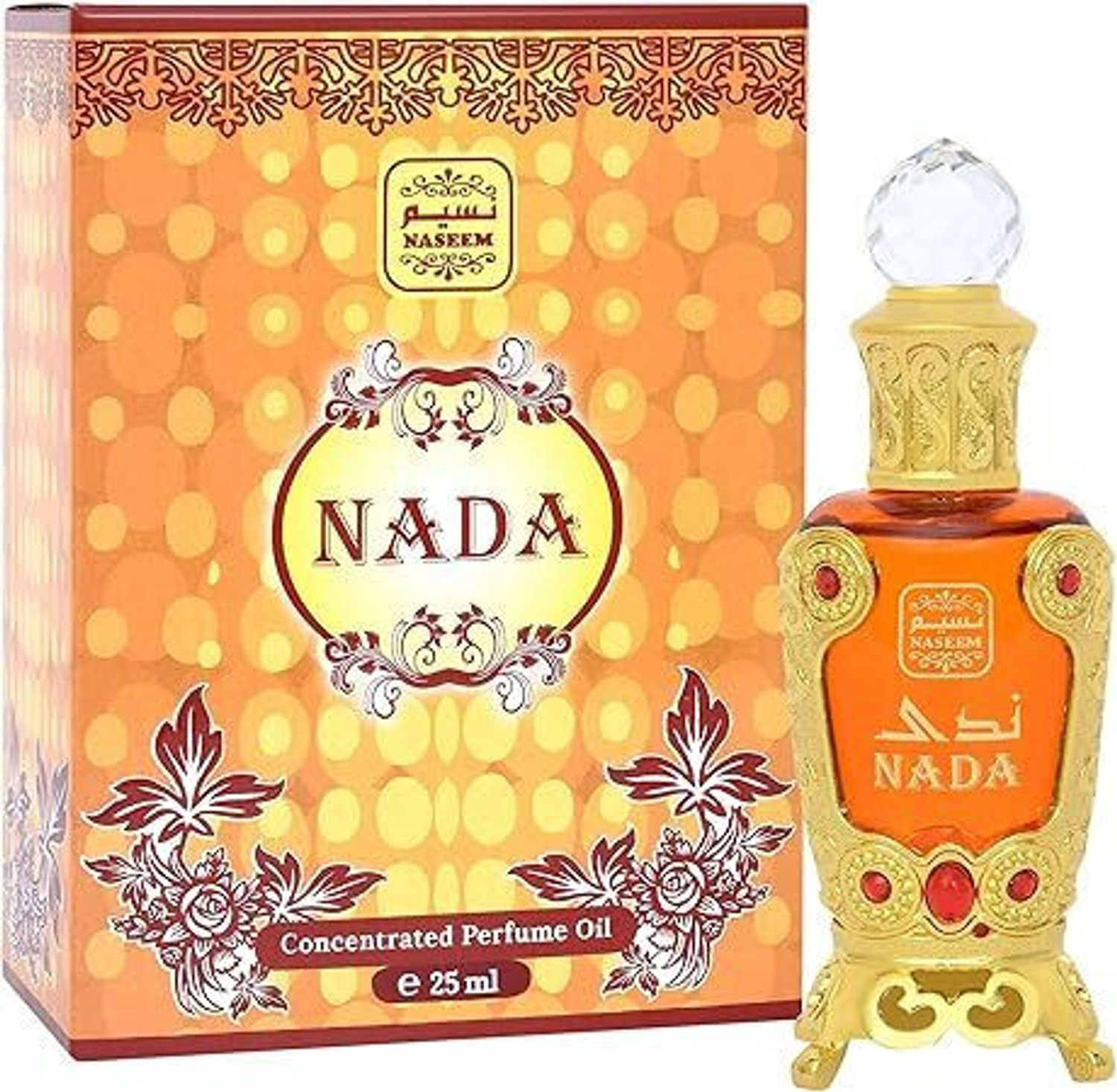 Naseem Nada Attar 25ml Alcohol-Free Floral Perfume Oil - Image 1