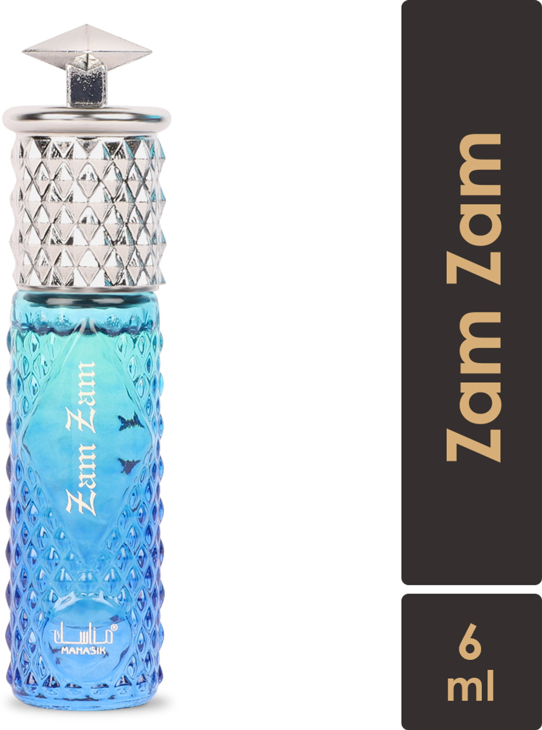 Manasik ZAM ZAM Alcohol-Free Attar Roll-On 6ml Floral - Image 1