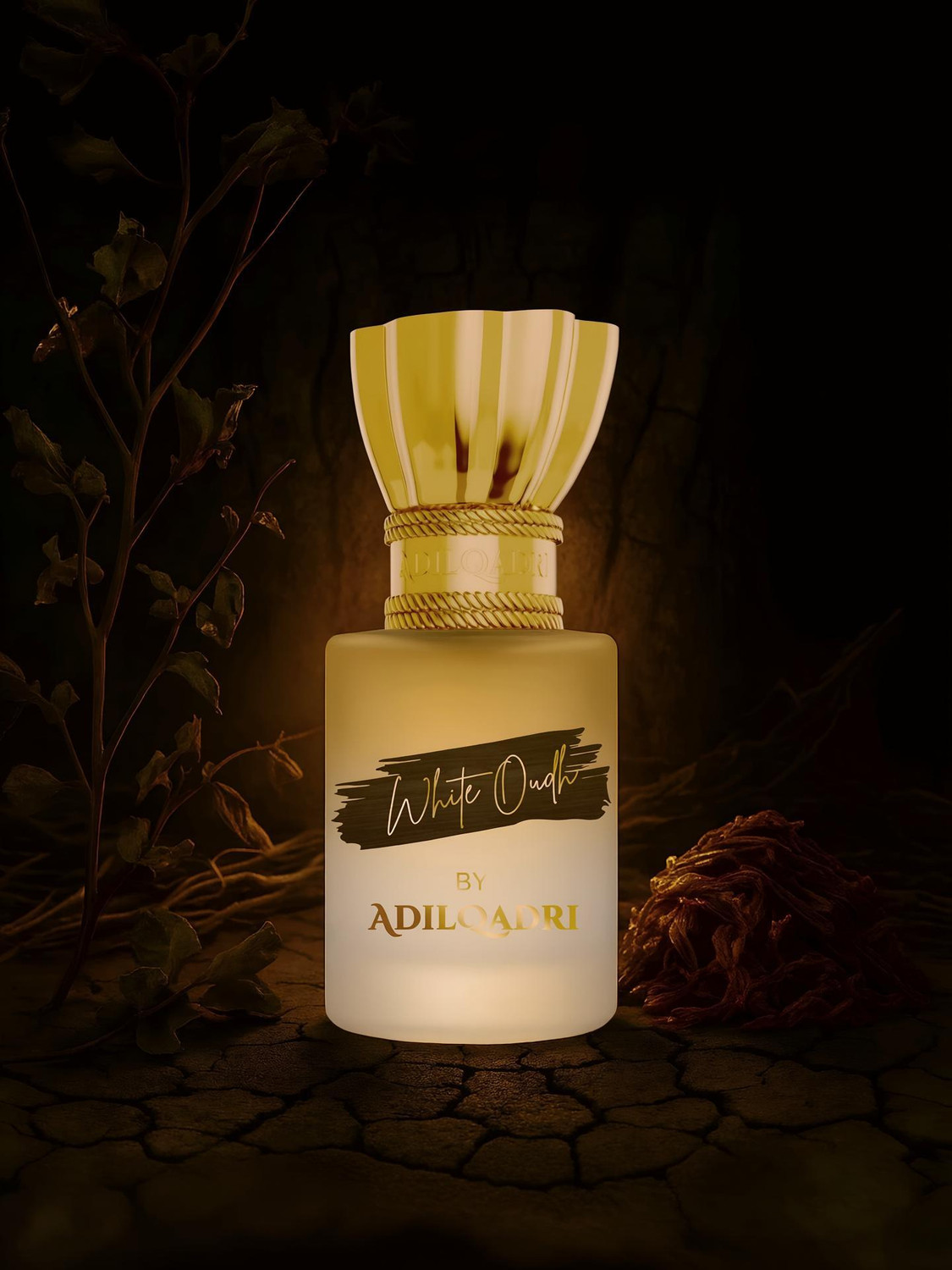 Adilqadri White Oudh Perfume Roll-On 5.5ml - Image 1