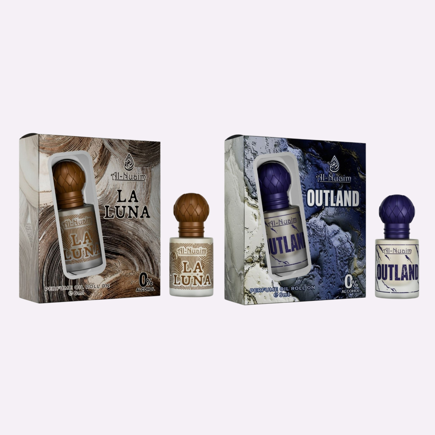 Al-Nuaim Outland & La Luna Alcohol-Free Unisex Attar Oil - Image 1