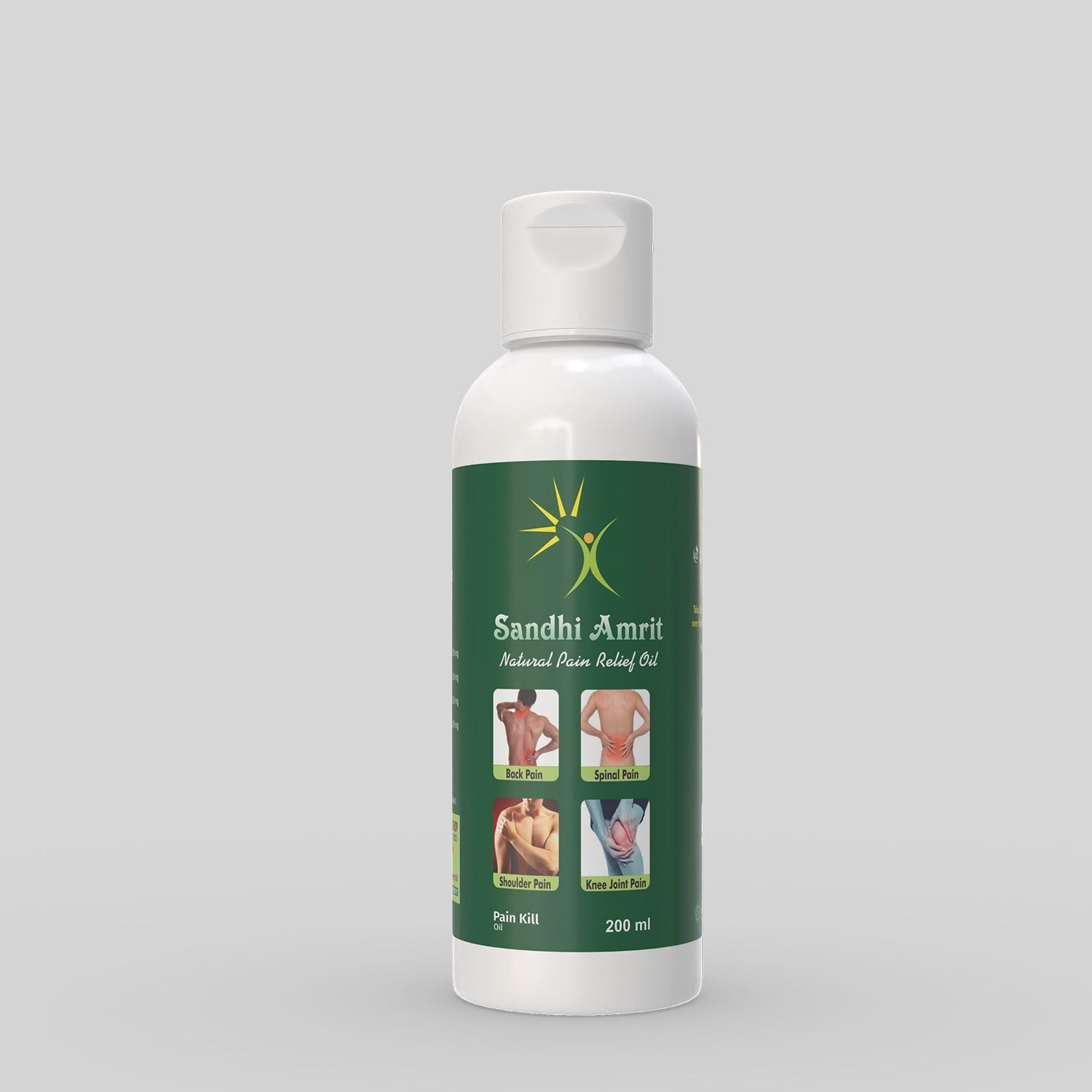 Divya Shri Pain Relief Oil 200ml Ayurvedic - Image 1