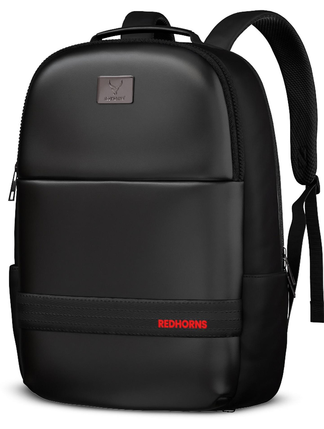 REDHORNS Small 20L Laptop Backpack with 15.6" Sleeve, Black - Image 1