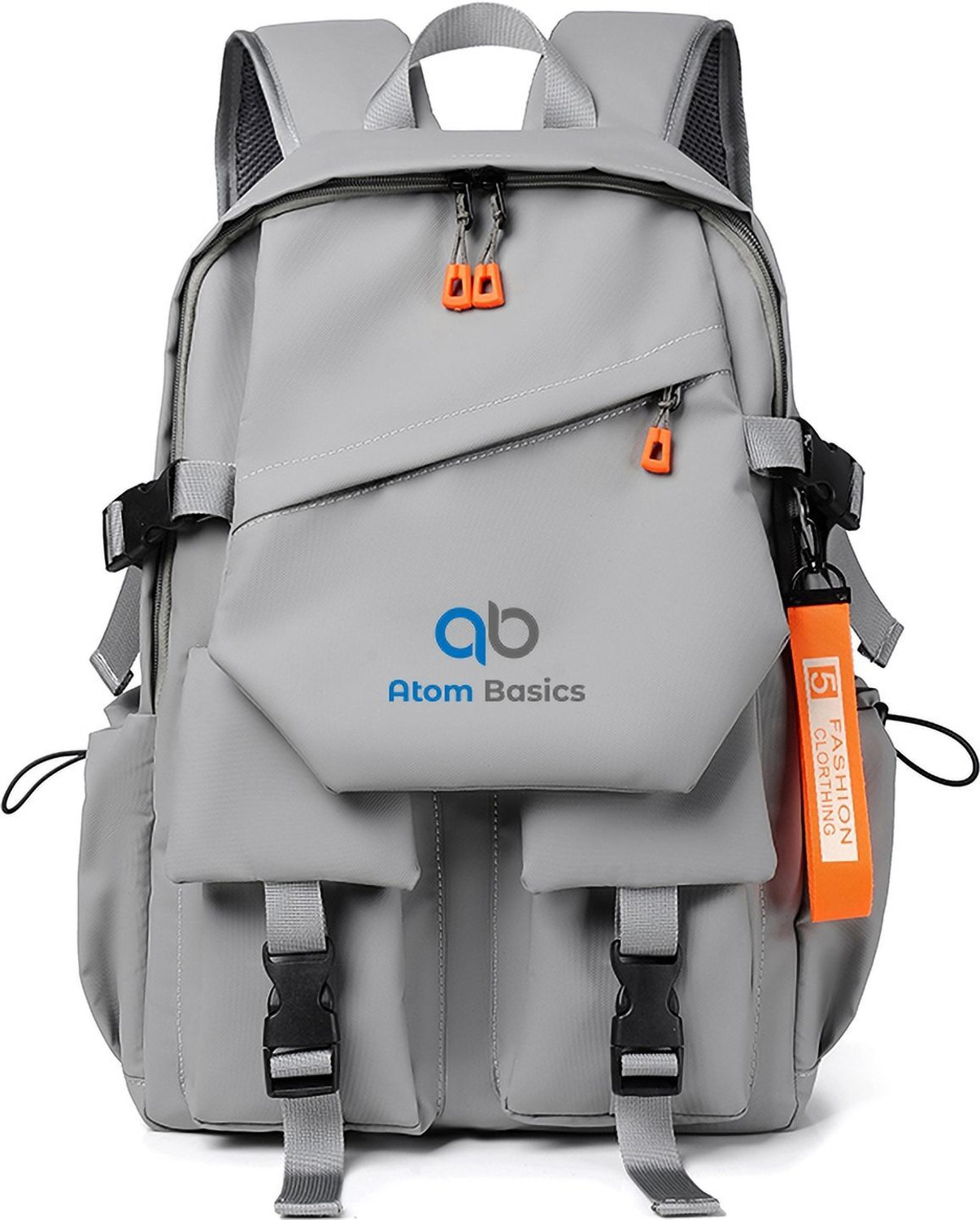 Atom Basics 39L Laptop Backpack Grey - Image 1