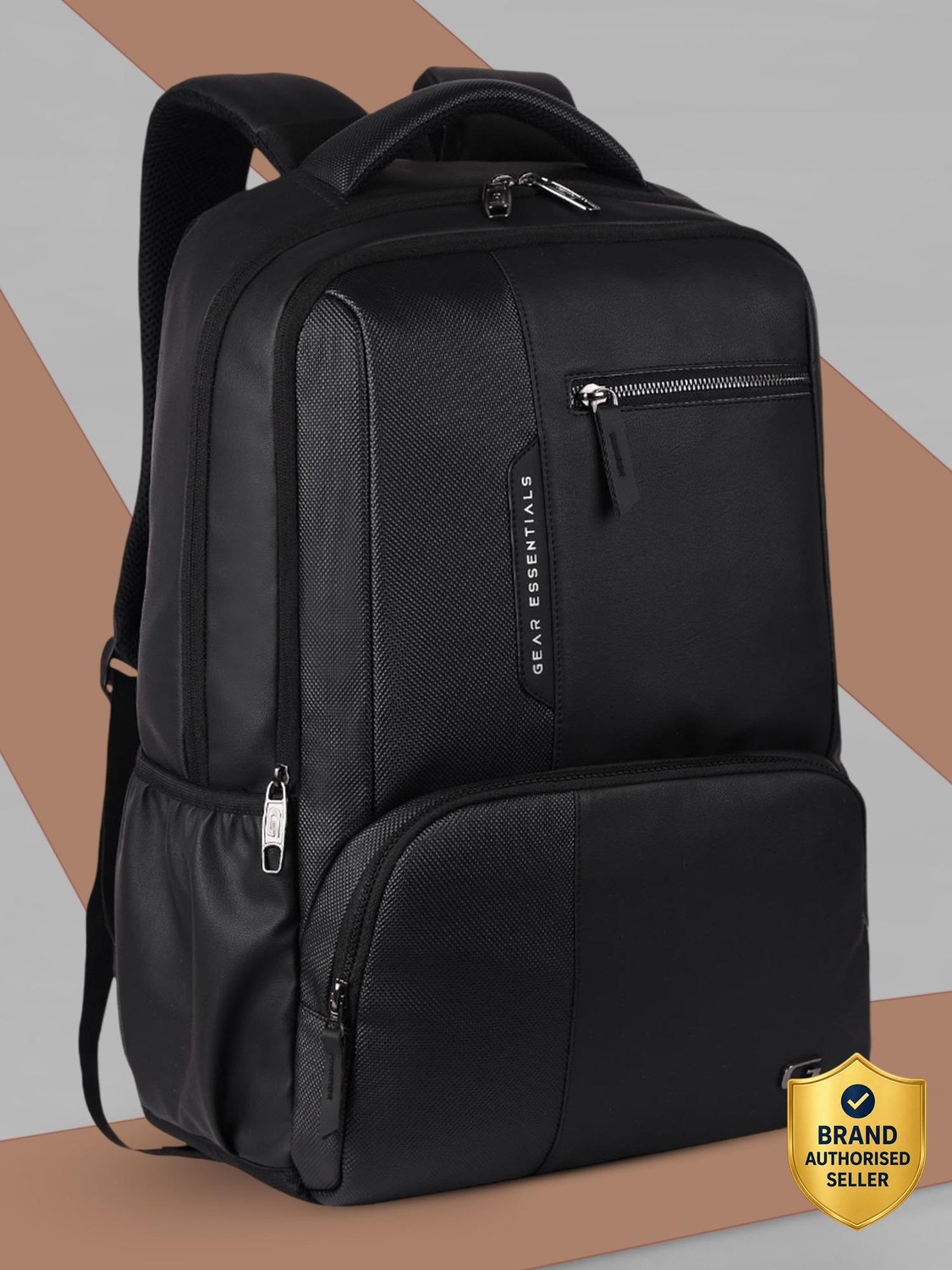 Gear Large 31L Anti Theft Laptop Backpack (Black) - Image 1