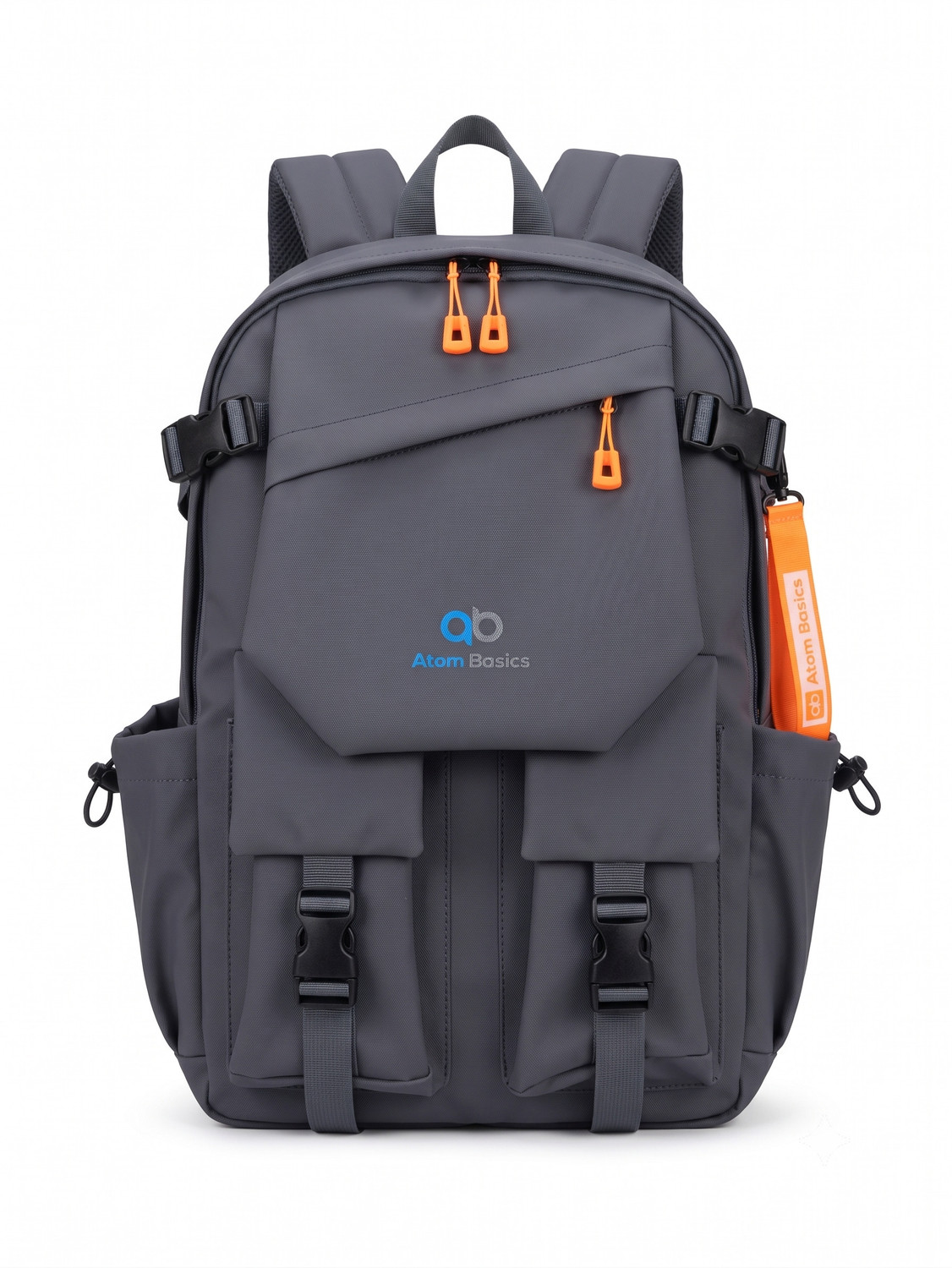 Atom Basics 39L Laptop Backpack Grey - Image 1