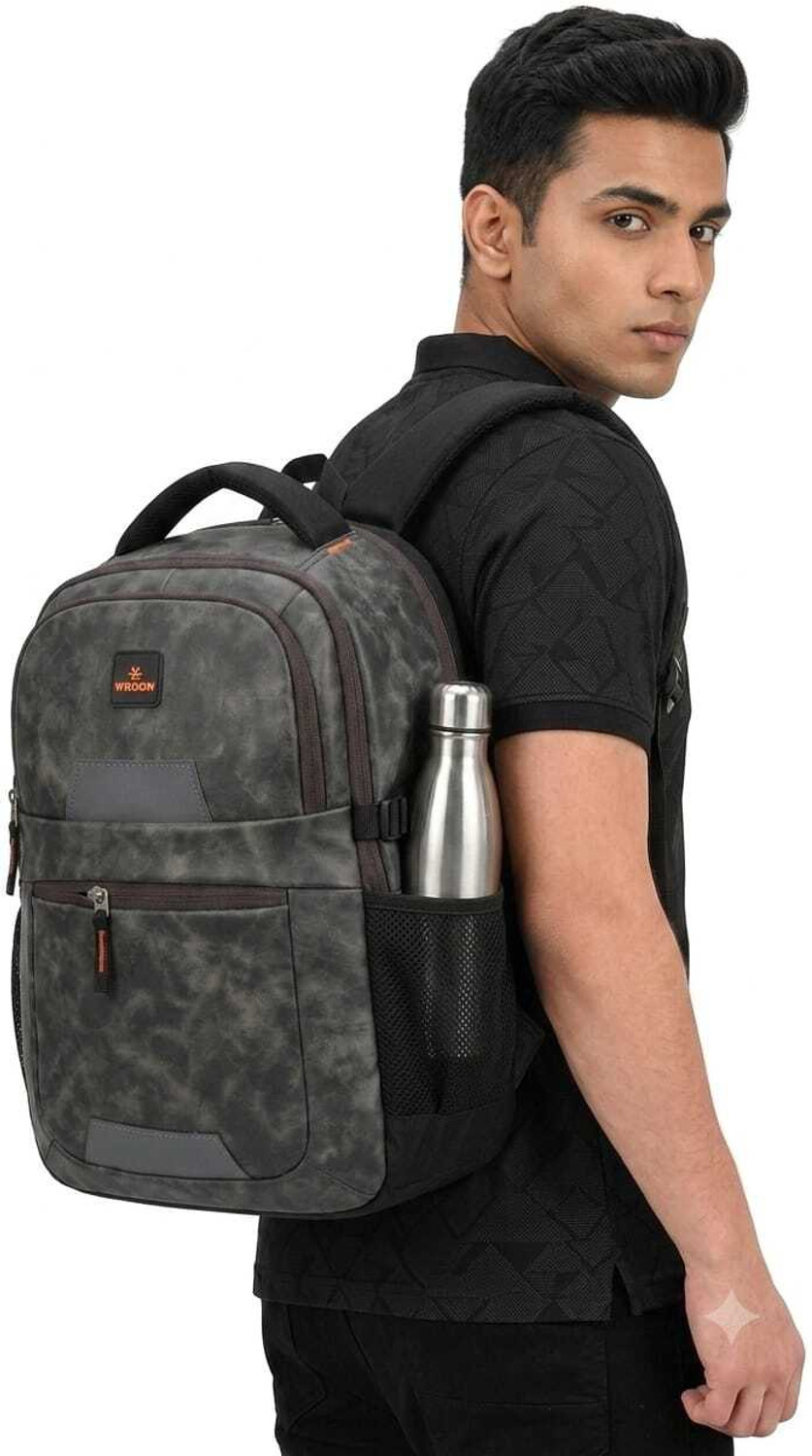 WROGN Frontier 40L Laptop Backpack Black - Image 1
