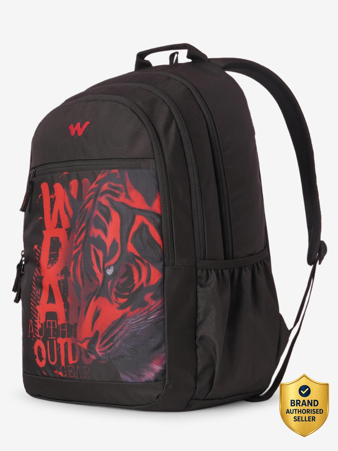 Wildcraft Howler 45L Laptop Backpack Black - Image 1
