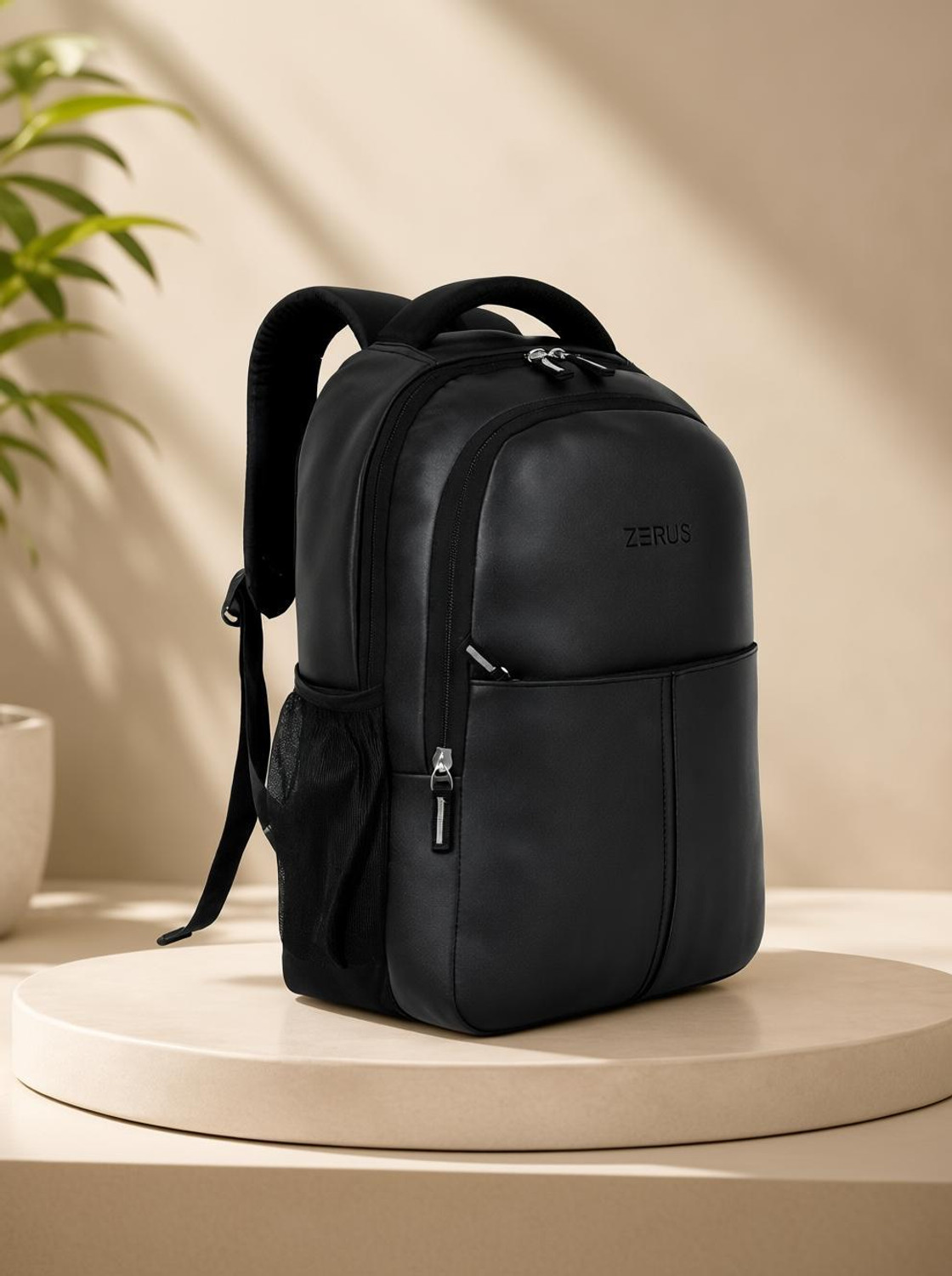Flipkart.com ZERUS Premium PU Leather Laptop Backpack - Image 1