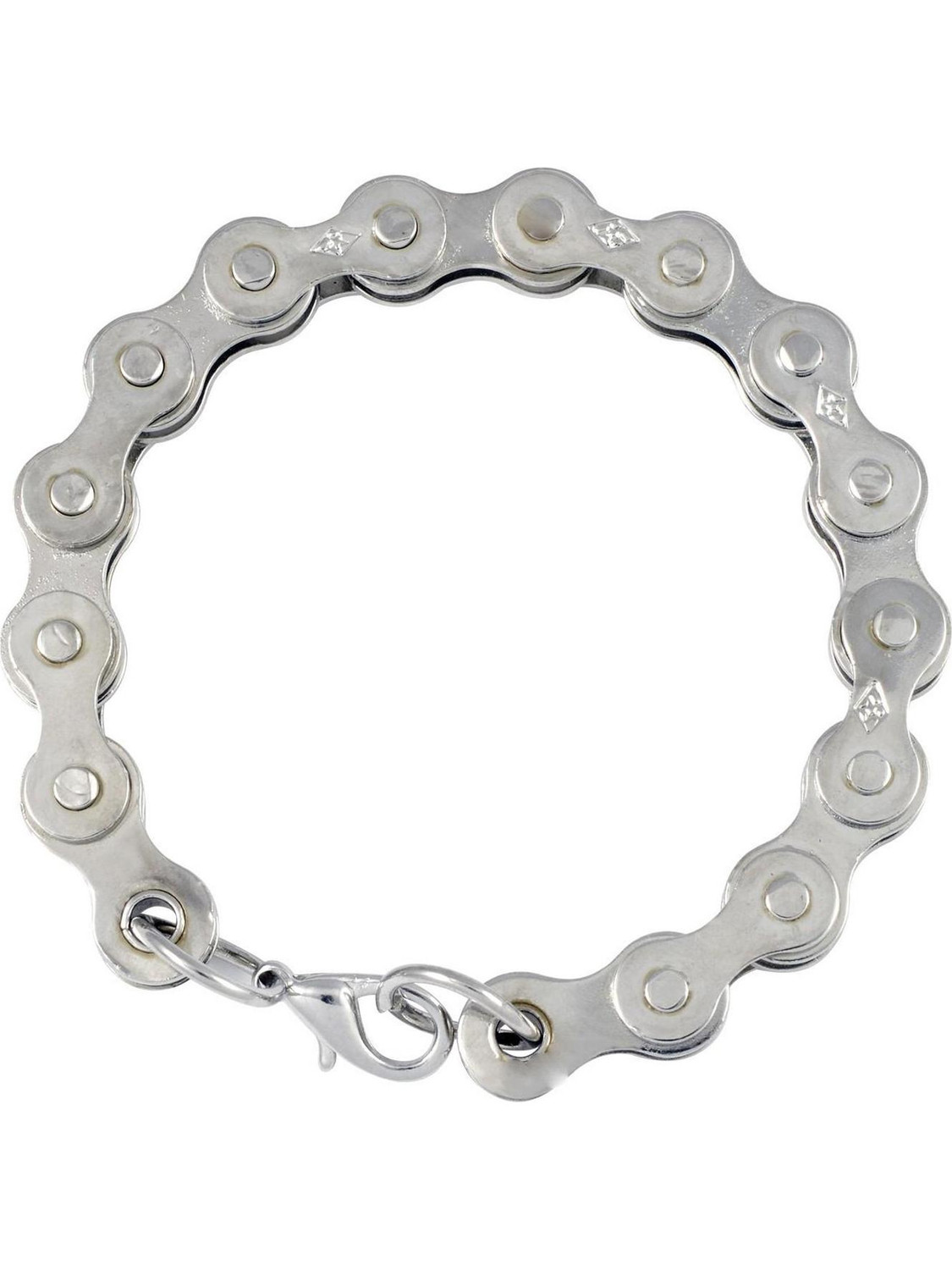 ADF Stainless Steel Silver Bracelet - Image 1