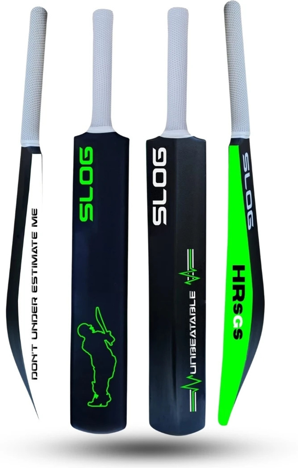 HRSGS Slog Full Size Hard Plastic Cricket Bat for Tennis Ball (850g) - Image 1