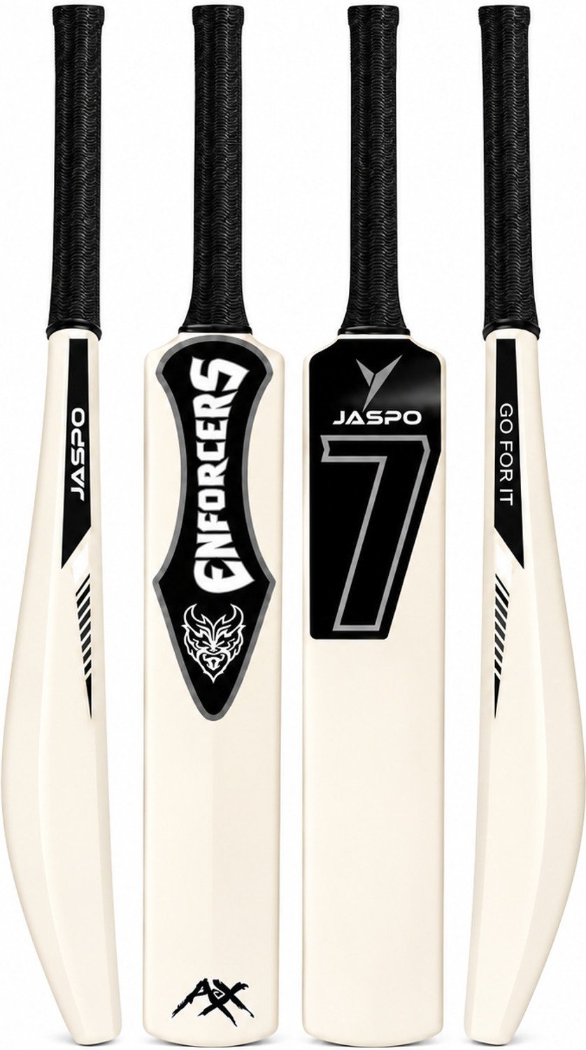 Jaspo 7 Enforcers Full Size PVC Cricket Bat (850-880g) - Image 1