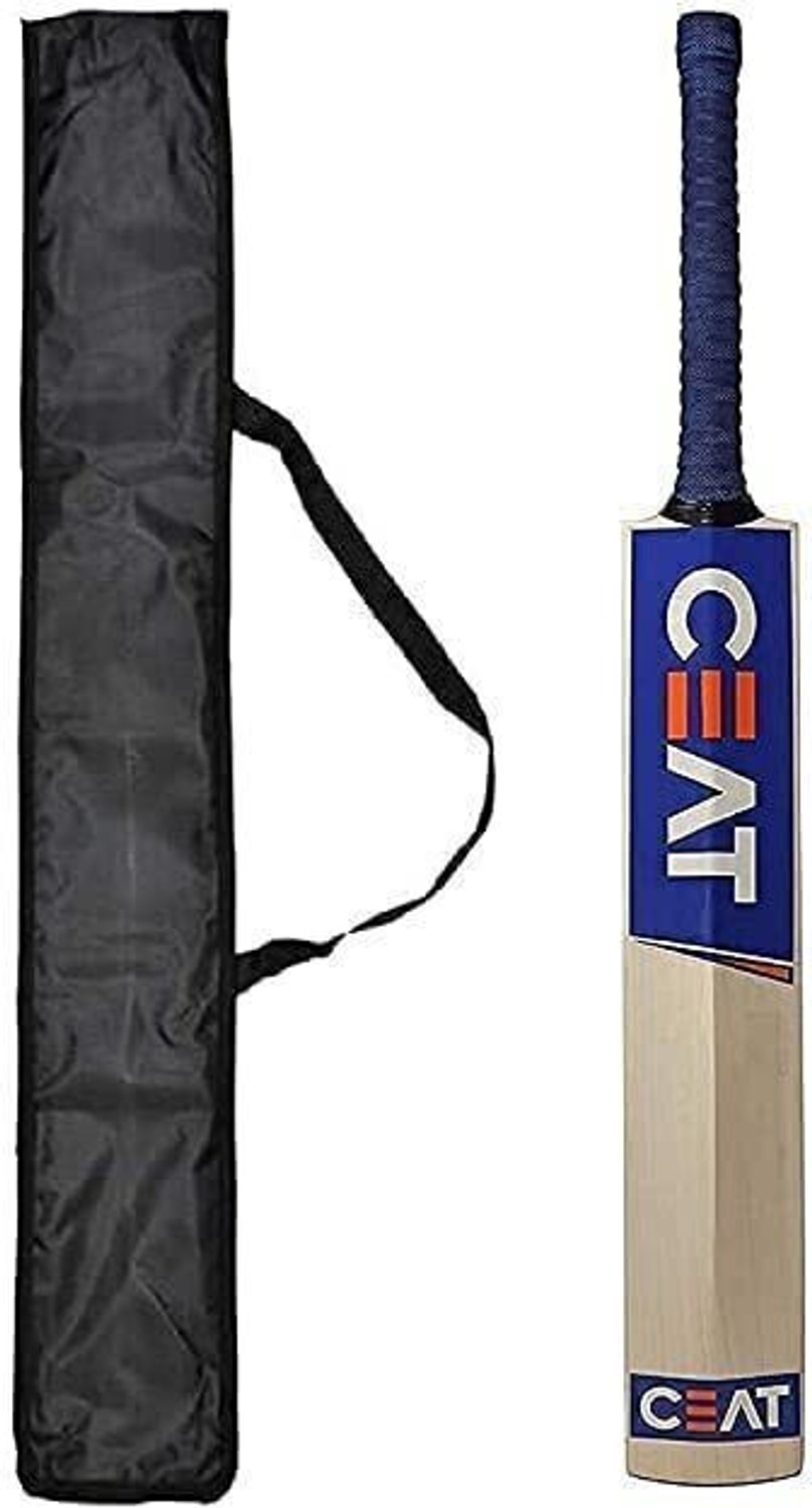 HouseOfCommon CEAT-BAT Poplar Willow Cricket Bat For 12 - 14 Yrs (800 g) - Image 1