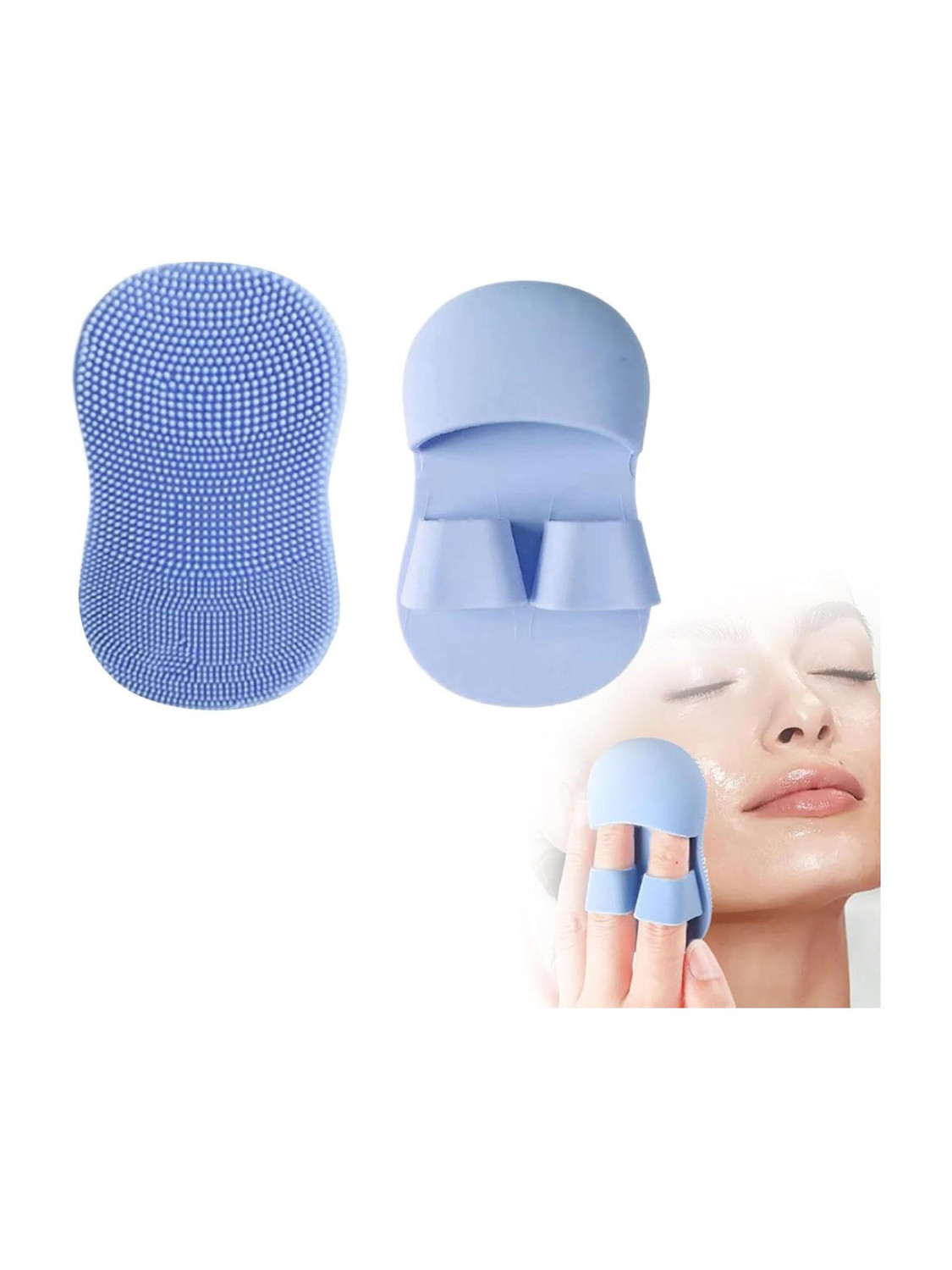 Akl Soft Silicone Face Scrubber (Pack of 1) - Image 1