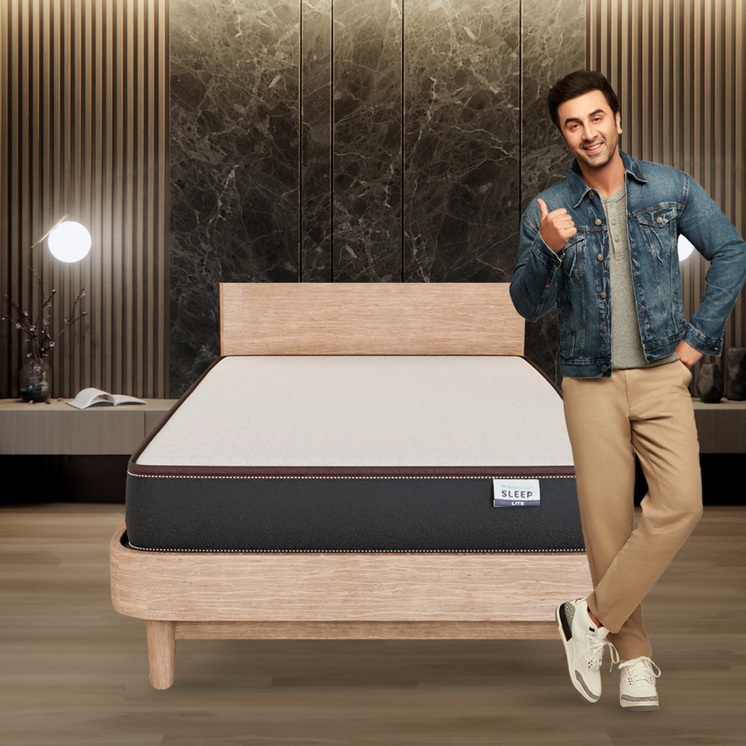 Nilkamal SLEEP Lite Dual Comfort 6 inch Single PU Foam Mattress - Image 1