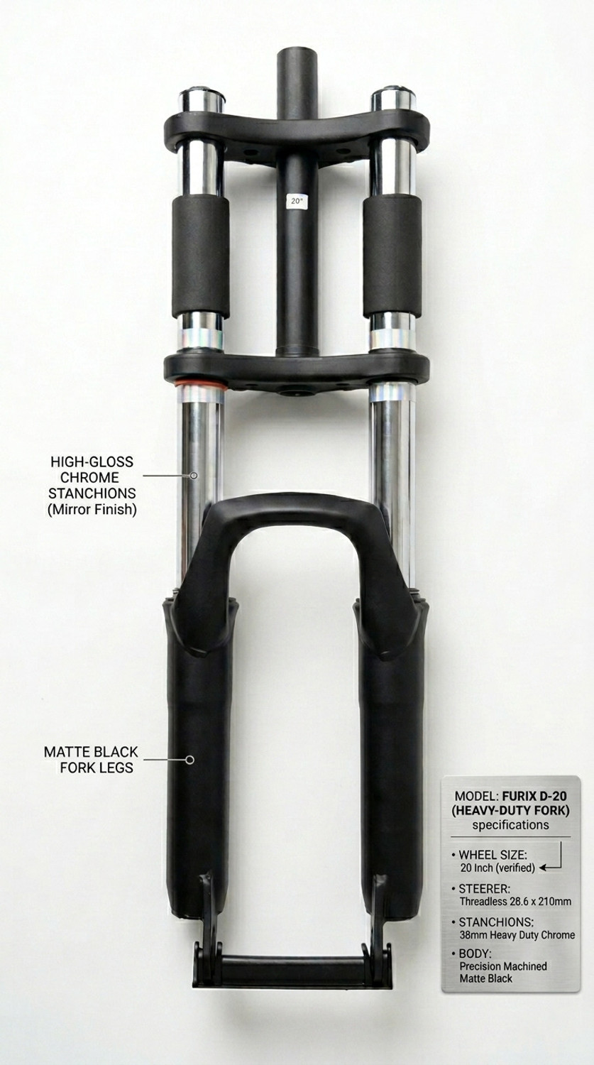 Furix Double Crown Suspension Fork for 20 - Image 1