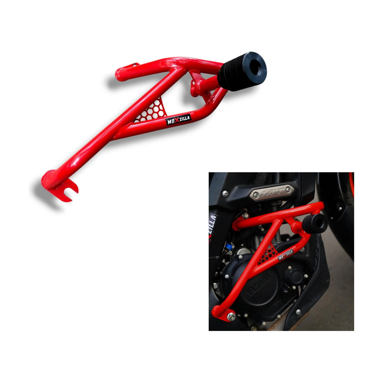 MOXZILLA Shark Crash Guard for Yamaha MT-15 - Image 1
