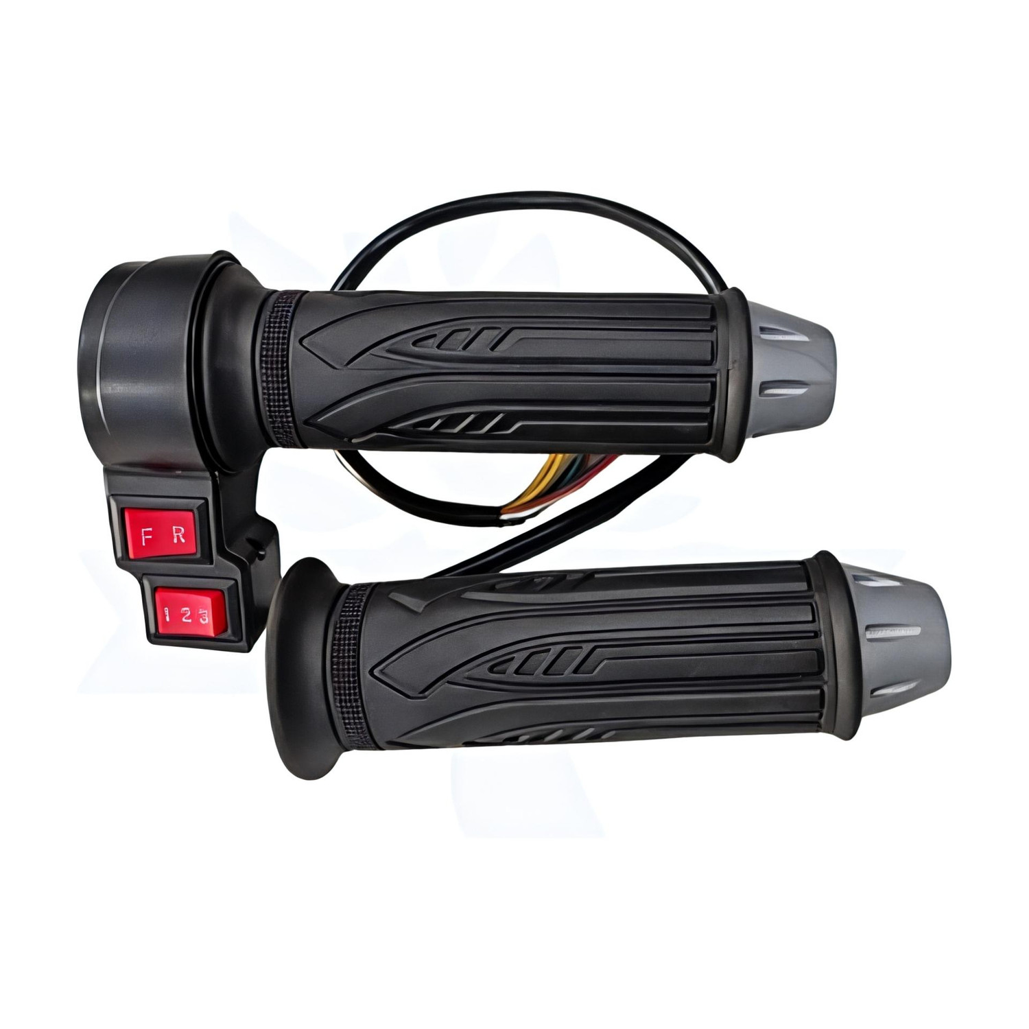 JIYU 123 Throttle Handle Bar Grip For Universal For Bike Universal For Bike (Pack of 2) - Image 1