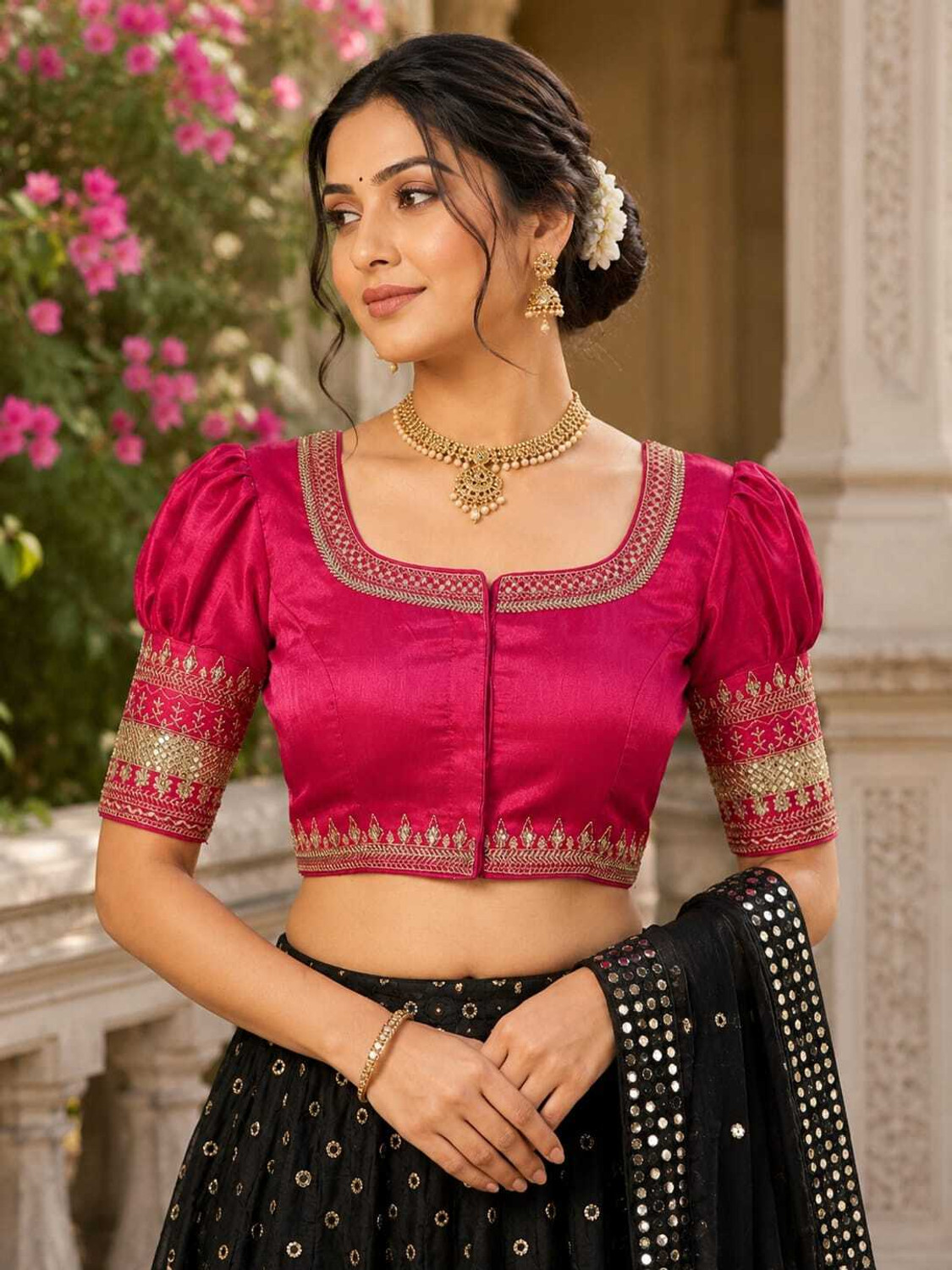 TUVUZUM U-Neck Women Blouse - Image 1