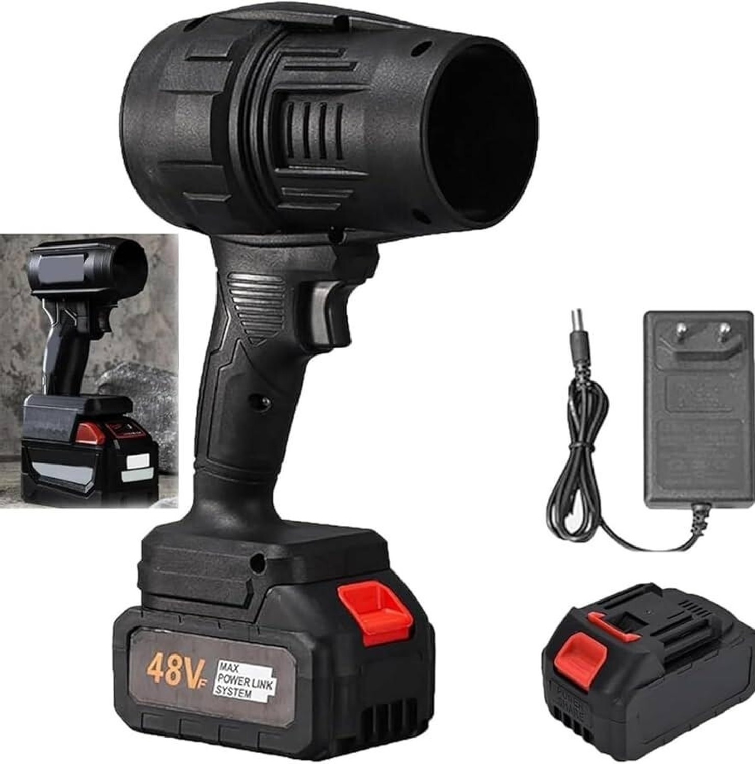 KP STORE 130000 RPM Rechargeable Air Blower - Image 1