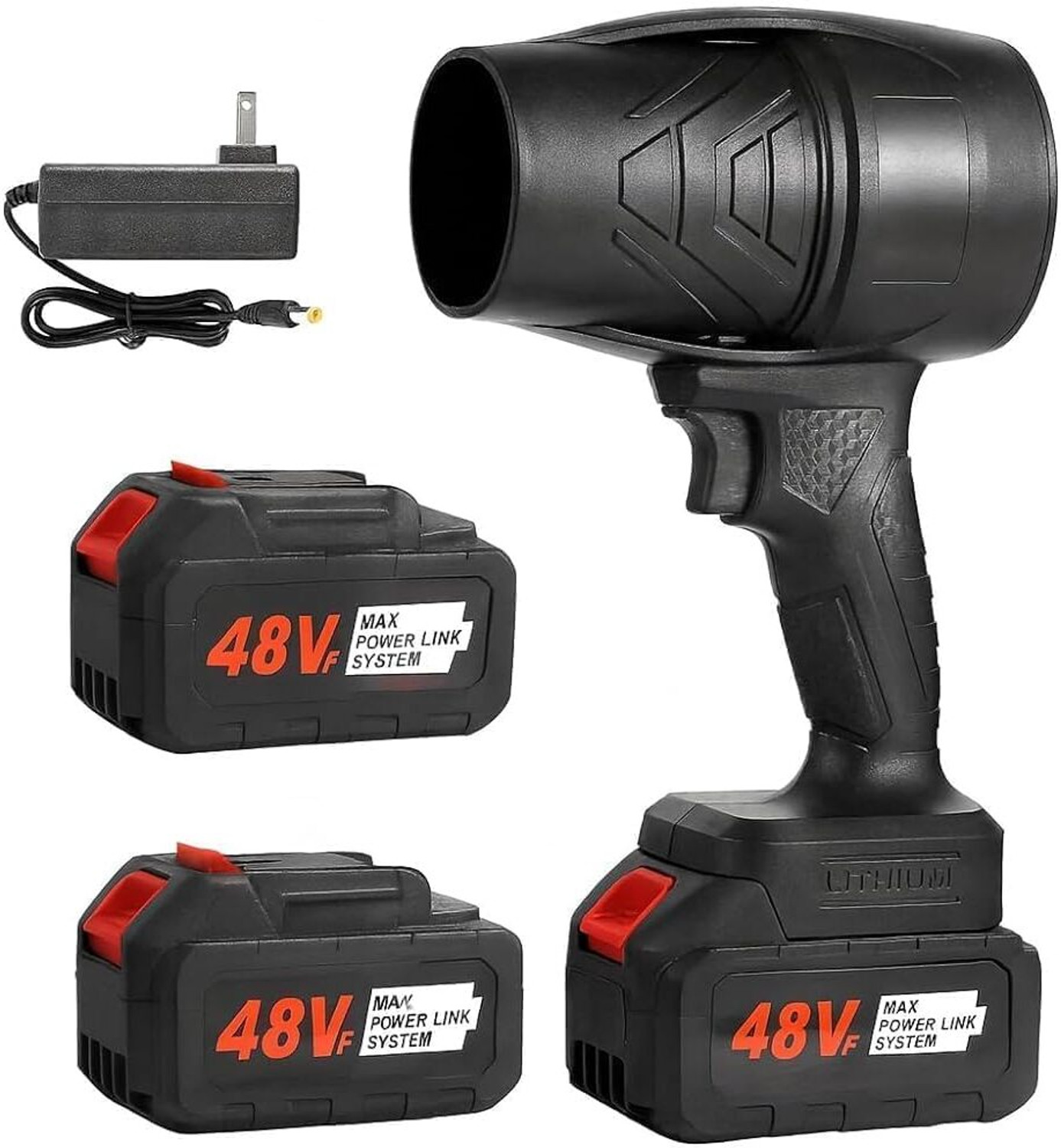 NKPriseEnter 48V Cordless Turbo Jet Blower with 1 Battery - Image 1