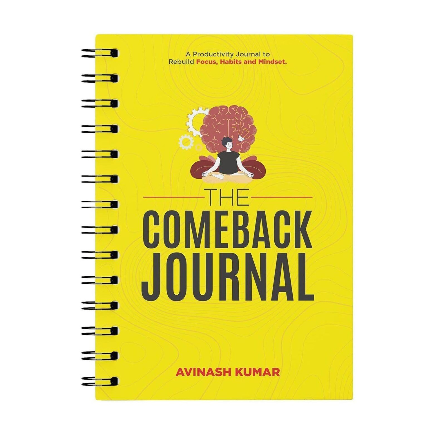 Disha publication Inc Disha The Comeback Journal Productivity Planner - Image 1