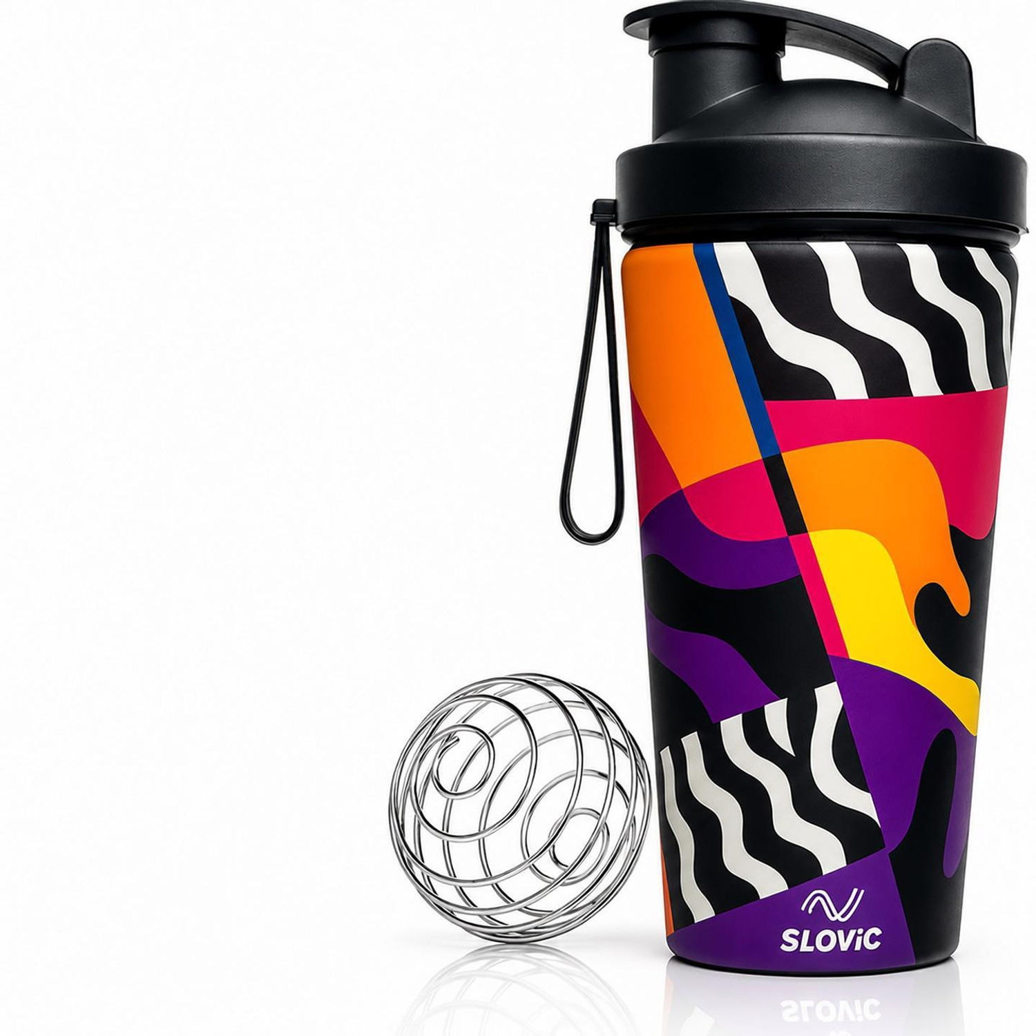 SLOVIC Steel Shaker 750ml Multicolor - Image 1