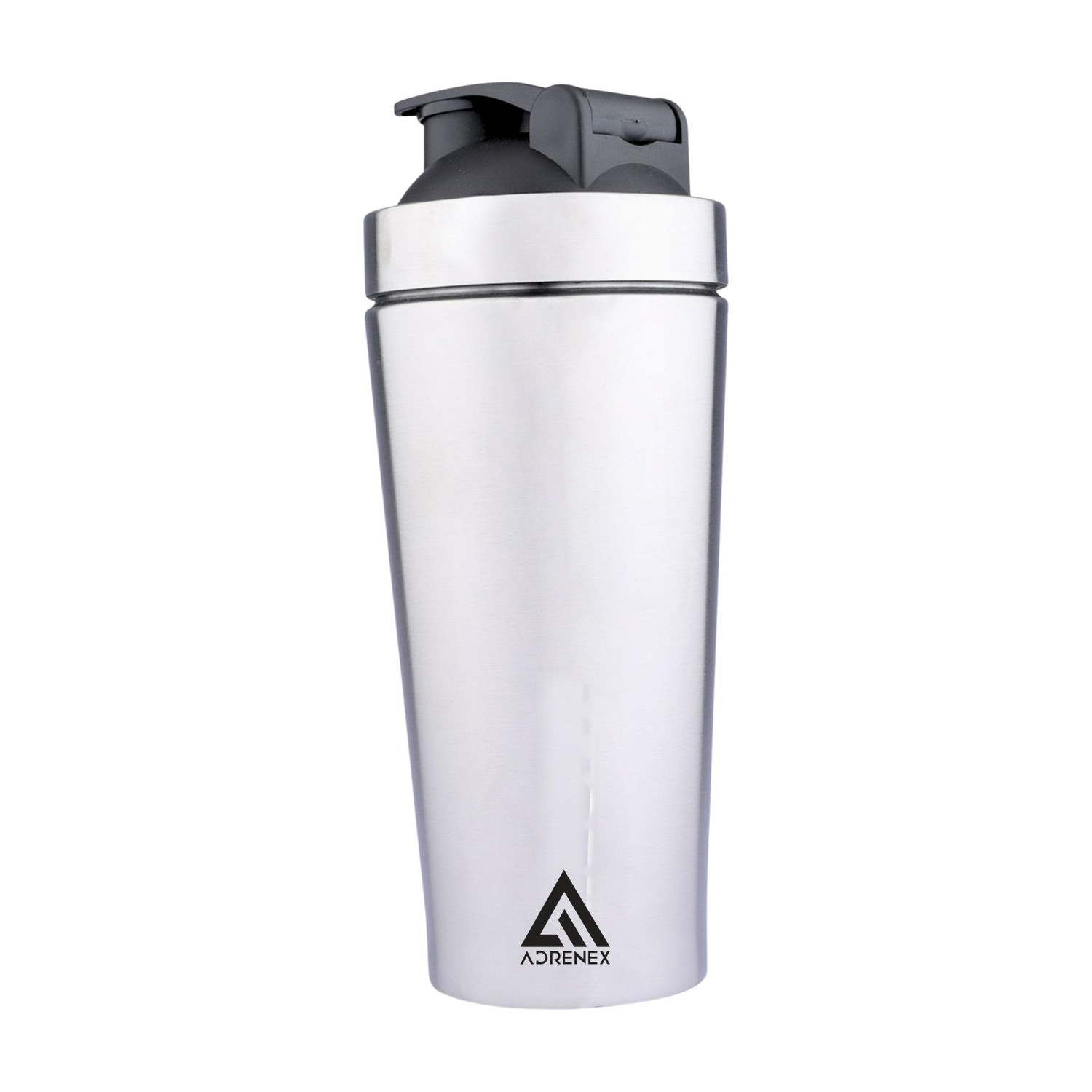 Adrenex Stainless Steel Shaker Bottle 700 ml Silver - Image 1