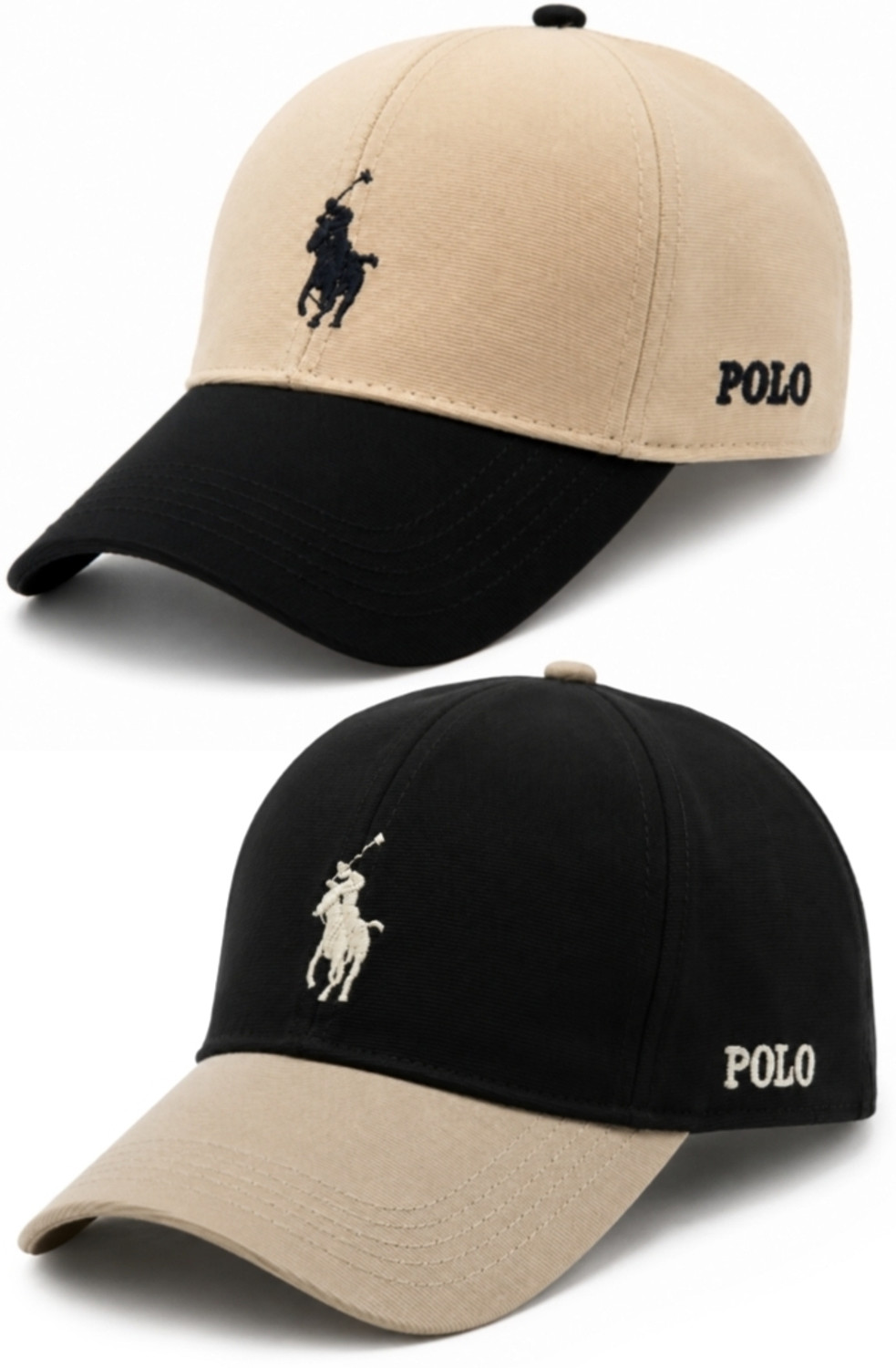 Polo Store Embroidered Snapback Cap (Pack of 2) - Image 1