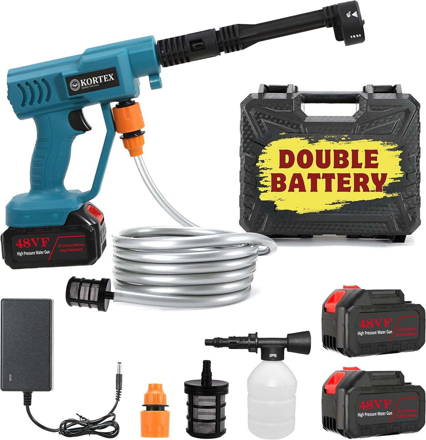 Kortex KTX-BPW CYAN Pressure Washer - Image 1