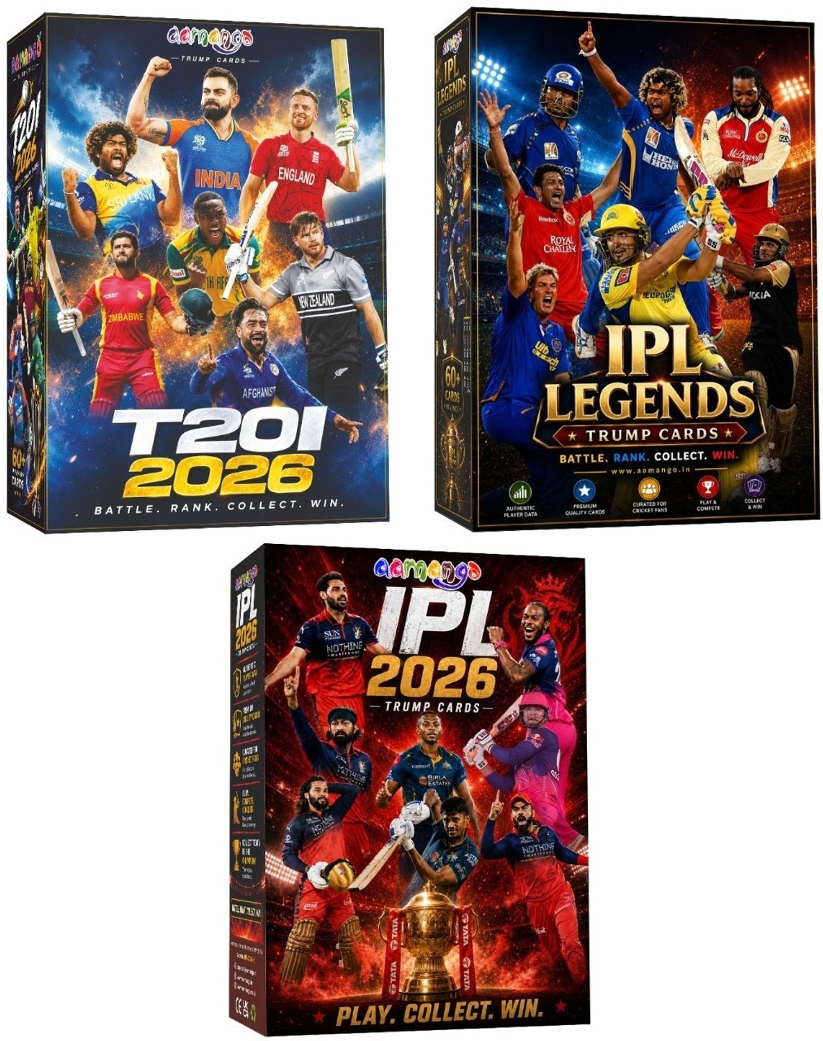 Aamango T20 Cricket Collection (IPL Legends) Toys - Image 1