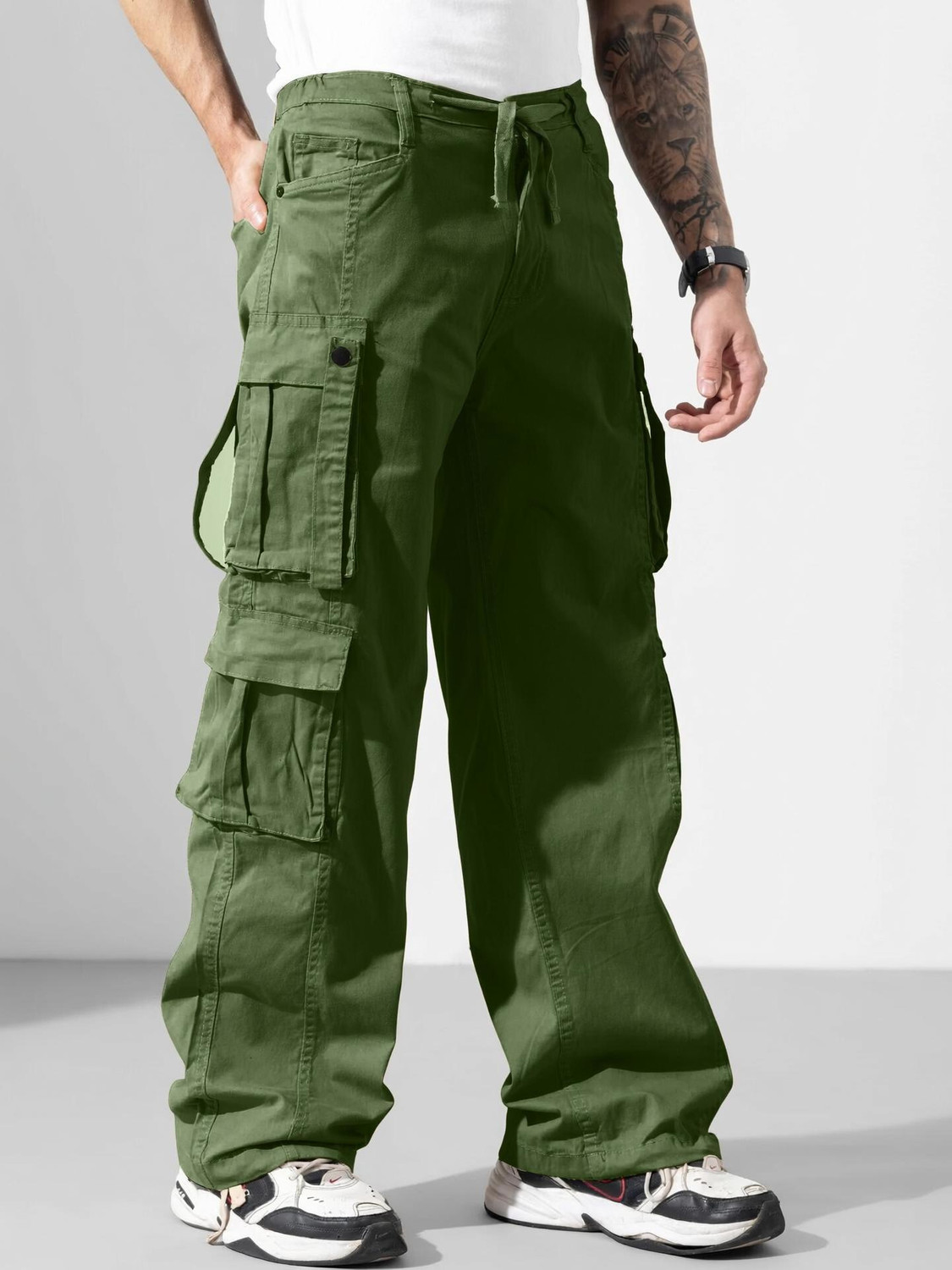 Plus91 Men Cargos - Image 1