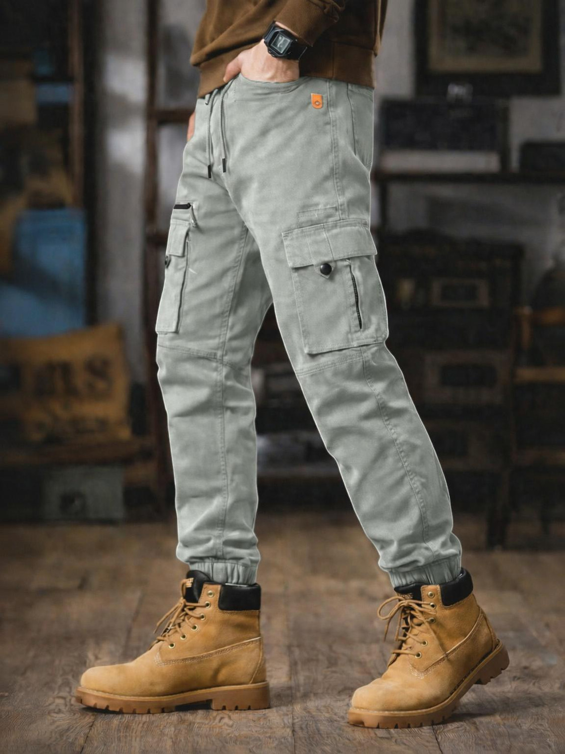 Plus91 Men Cargos - Image 1